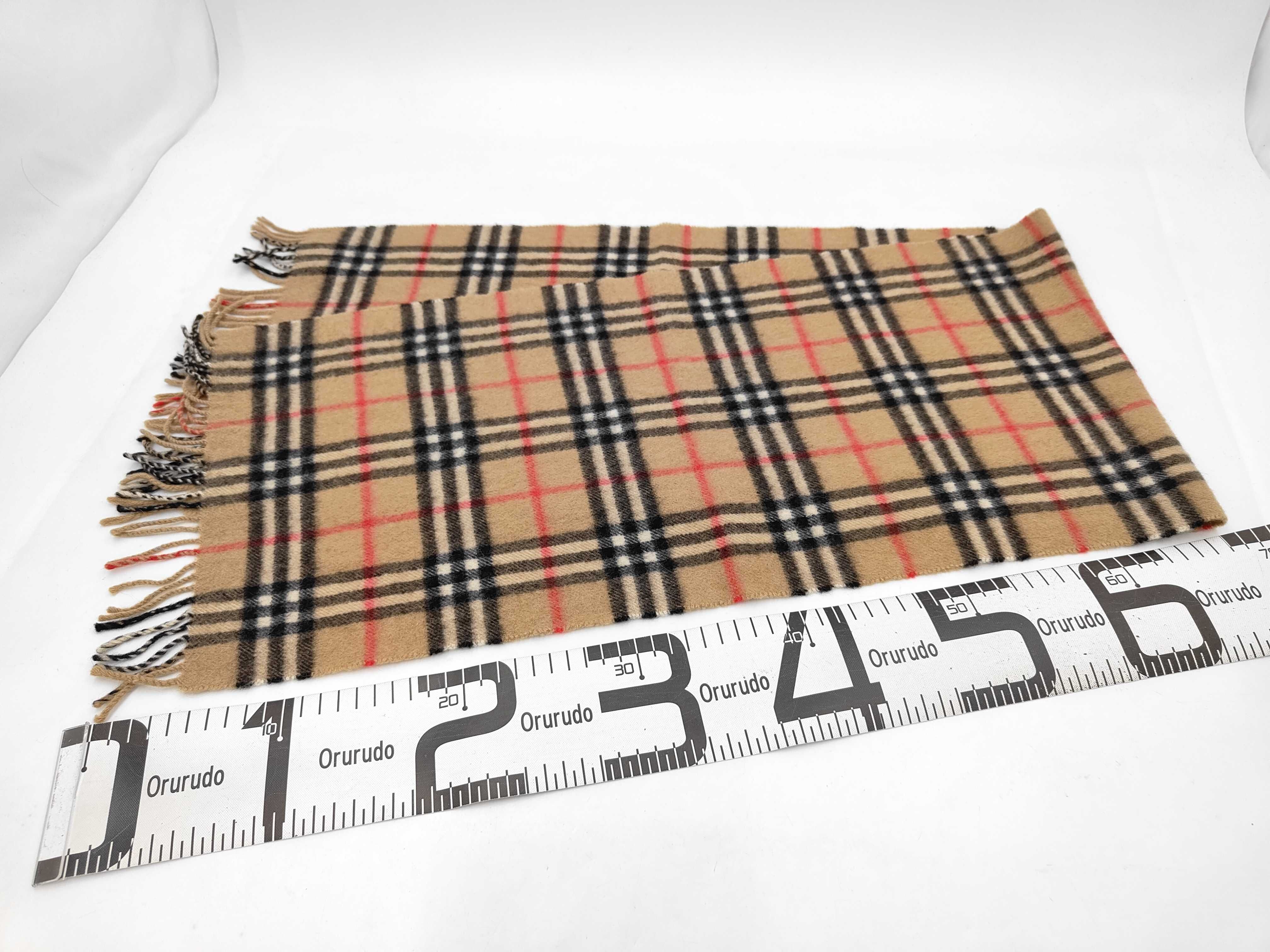 Vintage Burberrys Cashmere House Check Scarf