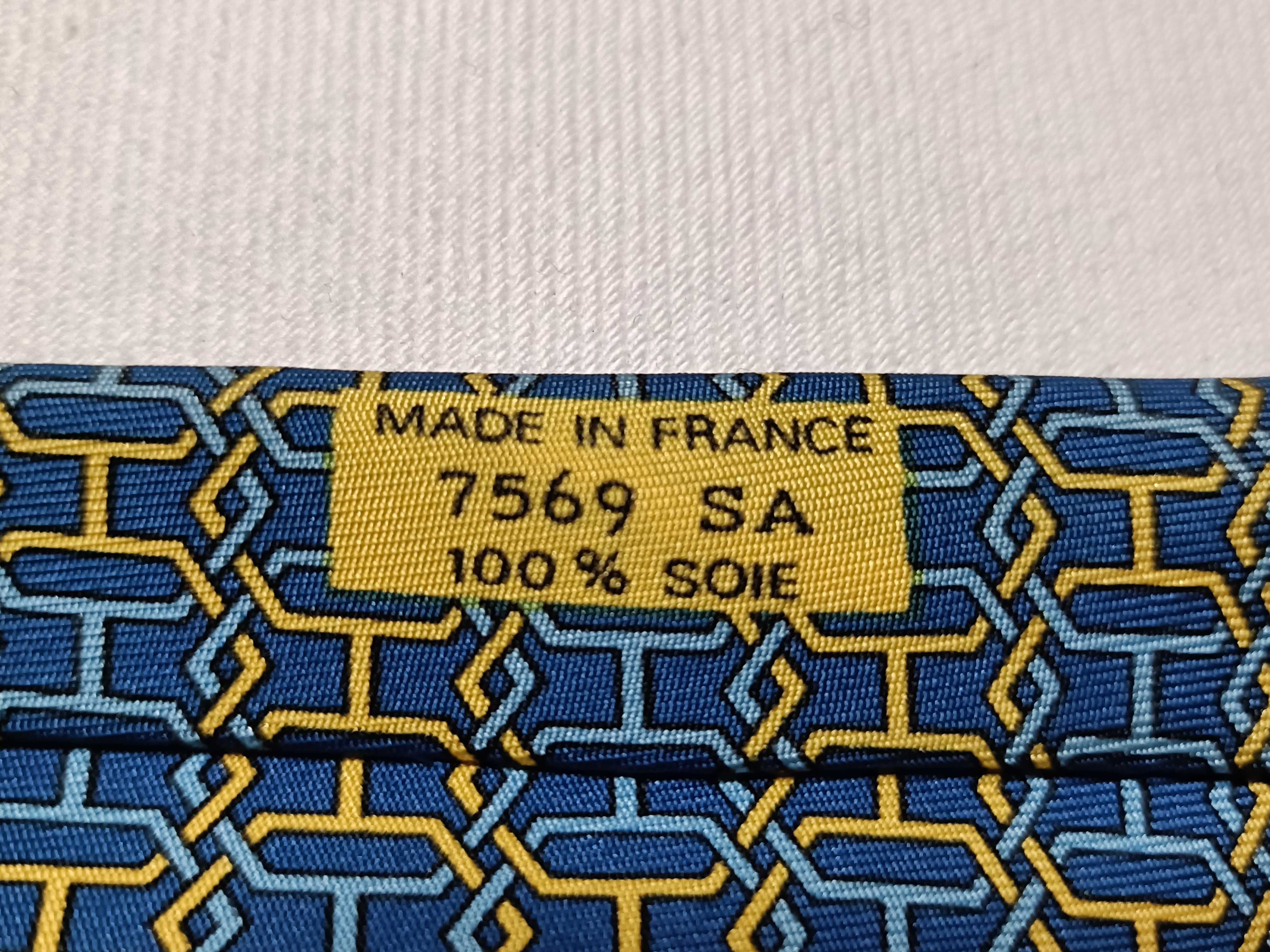 Two Designer Silk Neckties by Chanel and Hermes