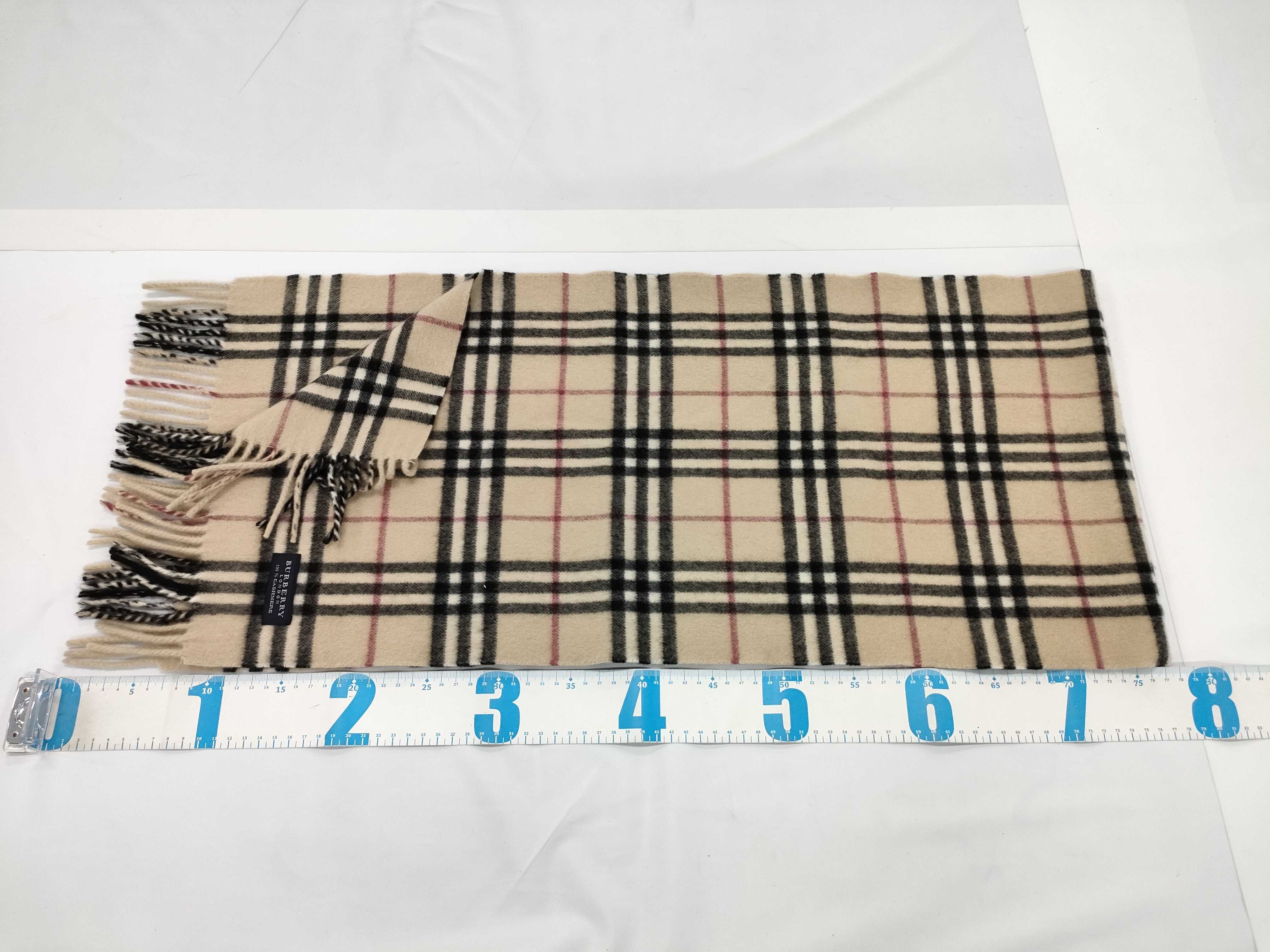 Burberry London 100 Percent Cashmere House Check Scarf