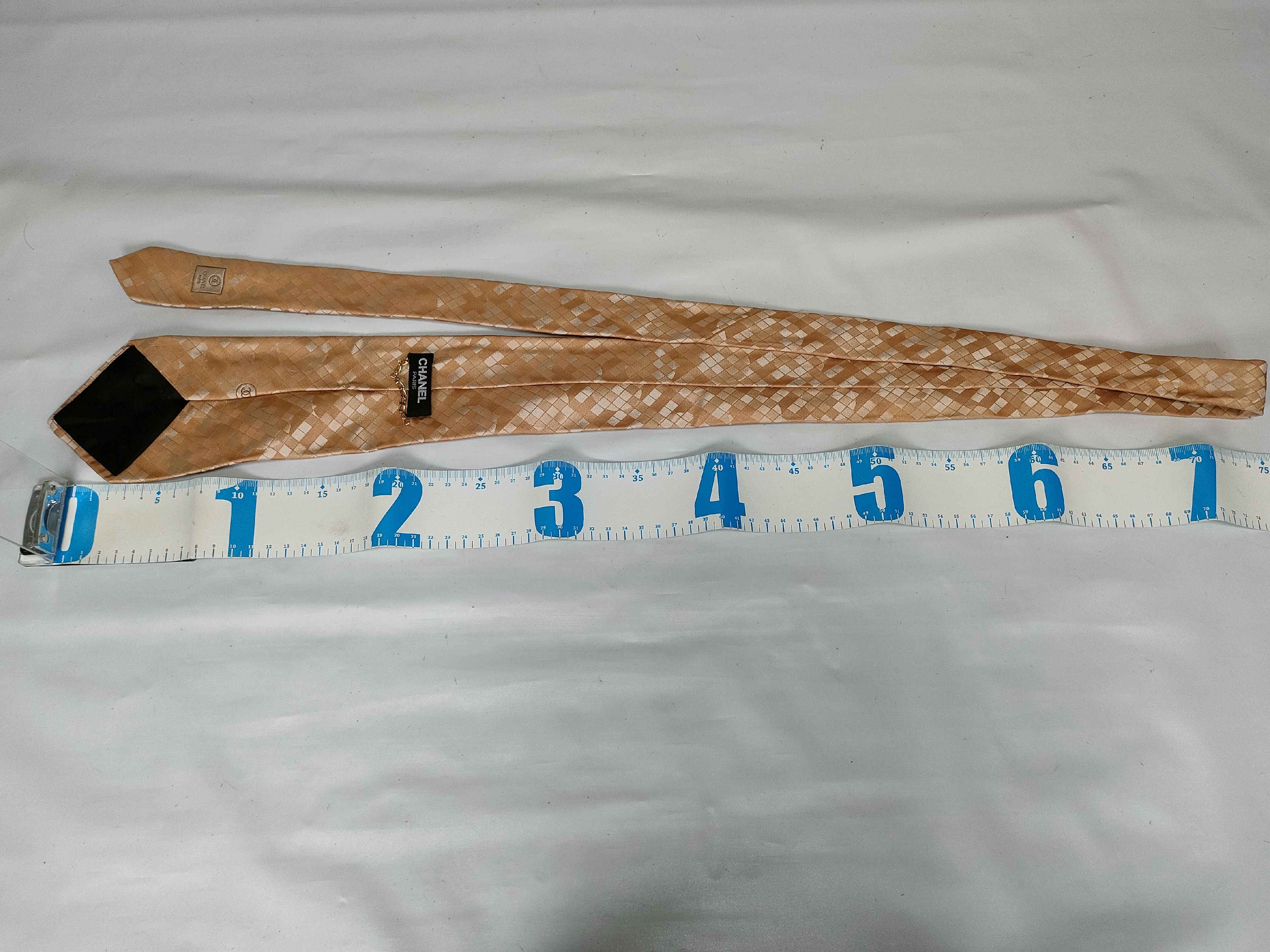 Two Chanel Silk Neckties