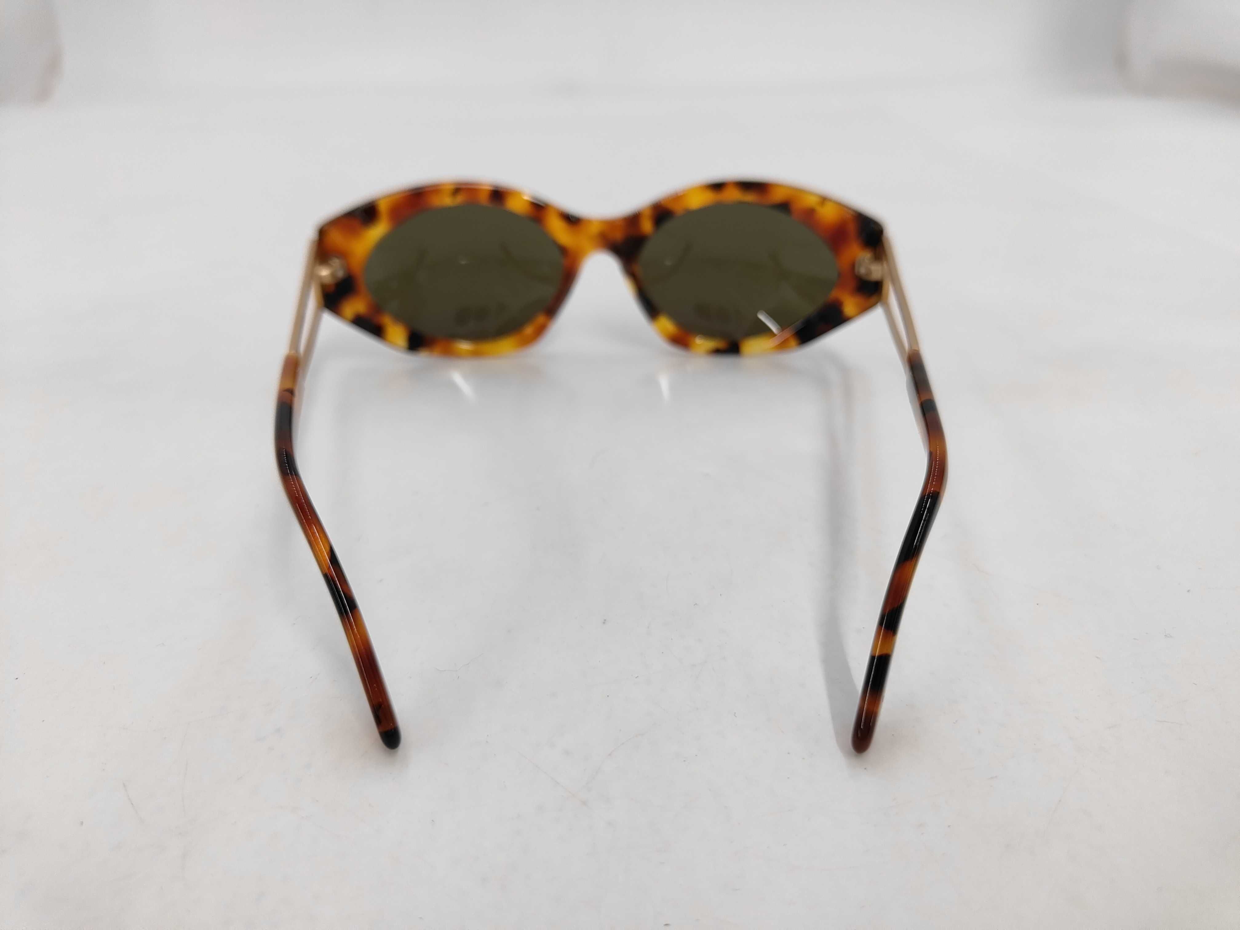 Fendi FS 302 Tortoiseshell Acetate Sunglasses with Safety Pin Temples