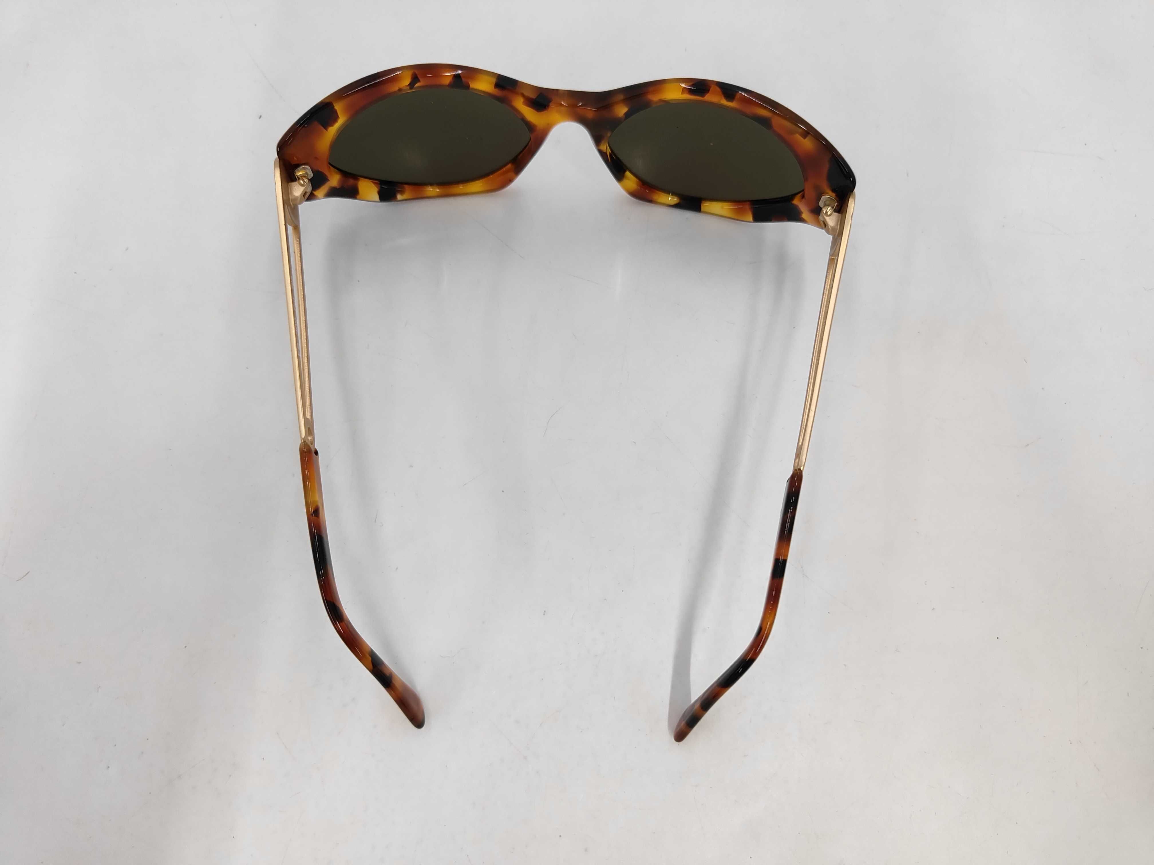 Fendi FS 302 Tortoiseshell Acetate Sunglasses with Safety Pin Temples