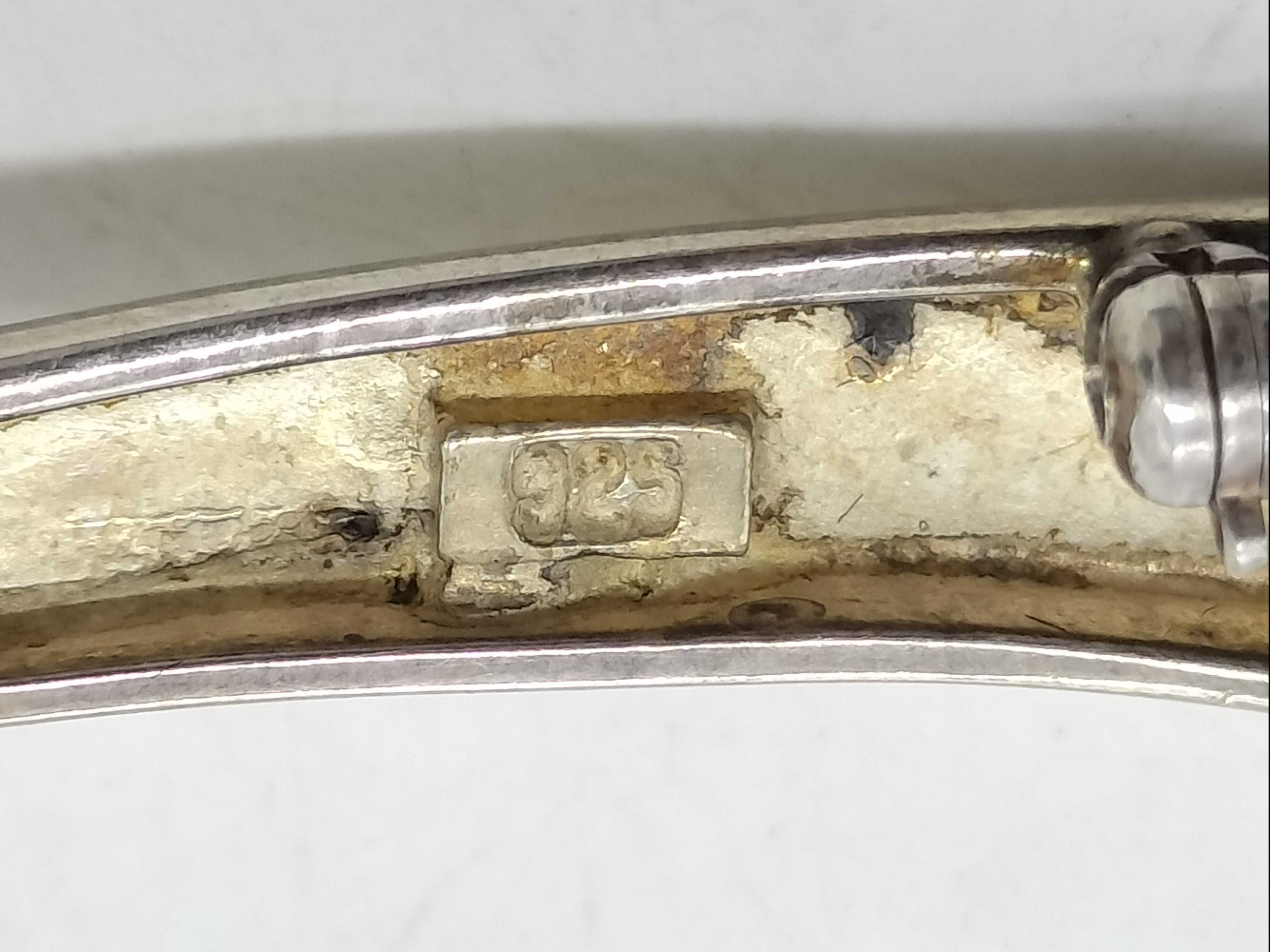 Tiffany & Co. Sterling Silver Modernist Ribbon Knot Brooch