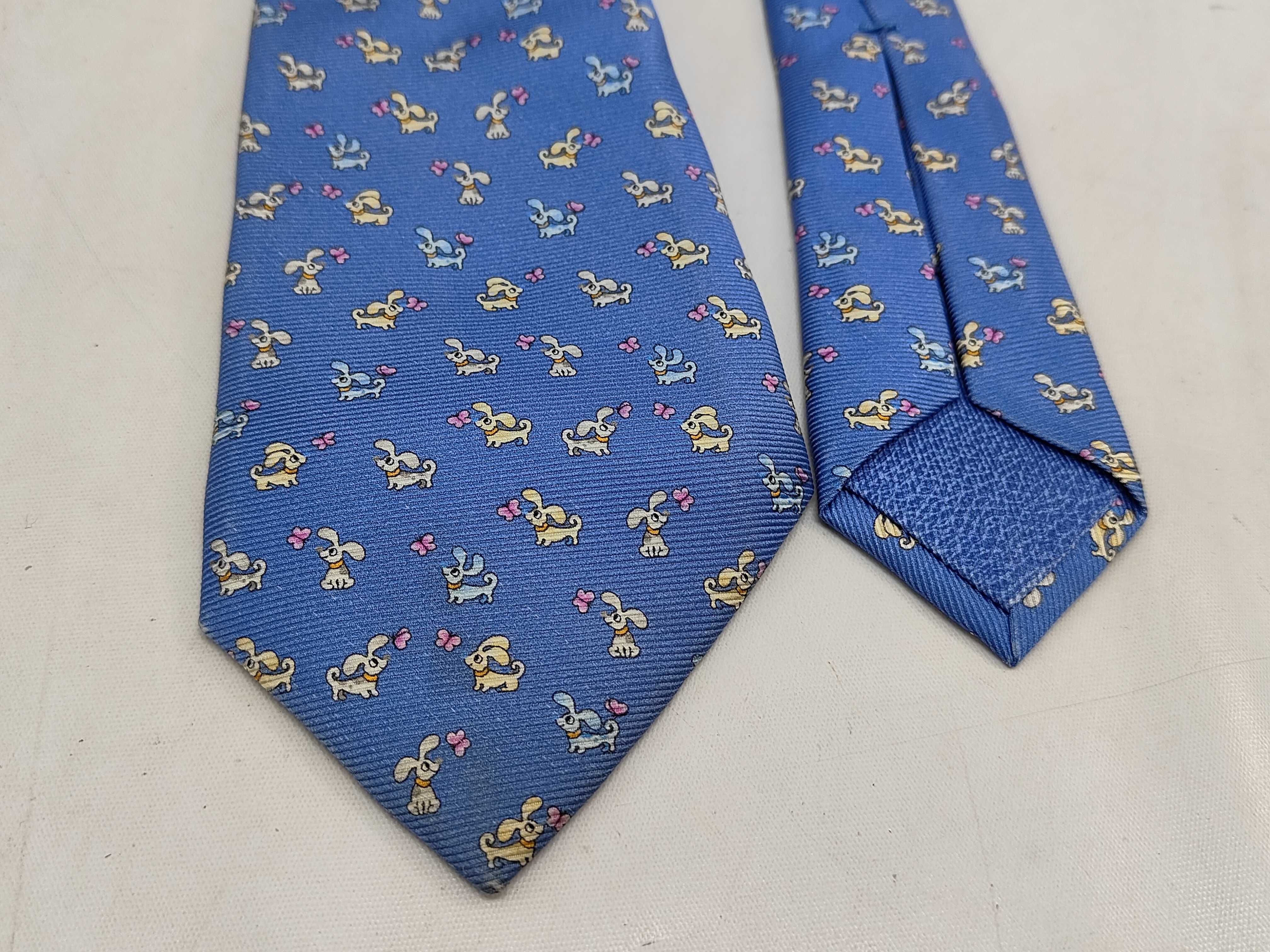 Three Bvlgari Silk Neckties