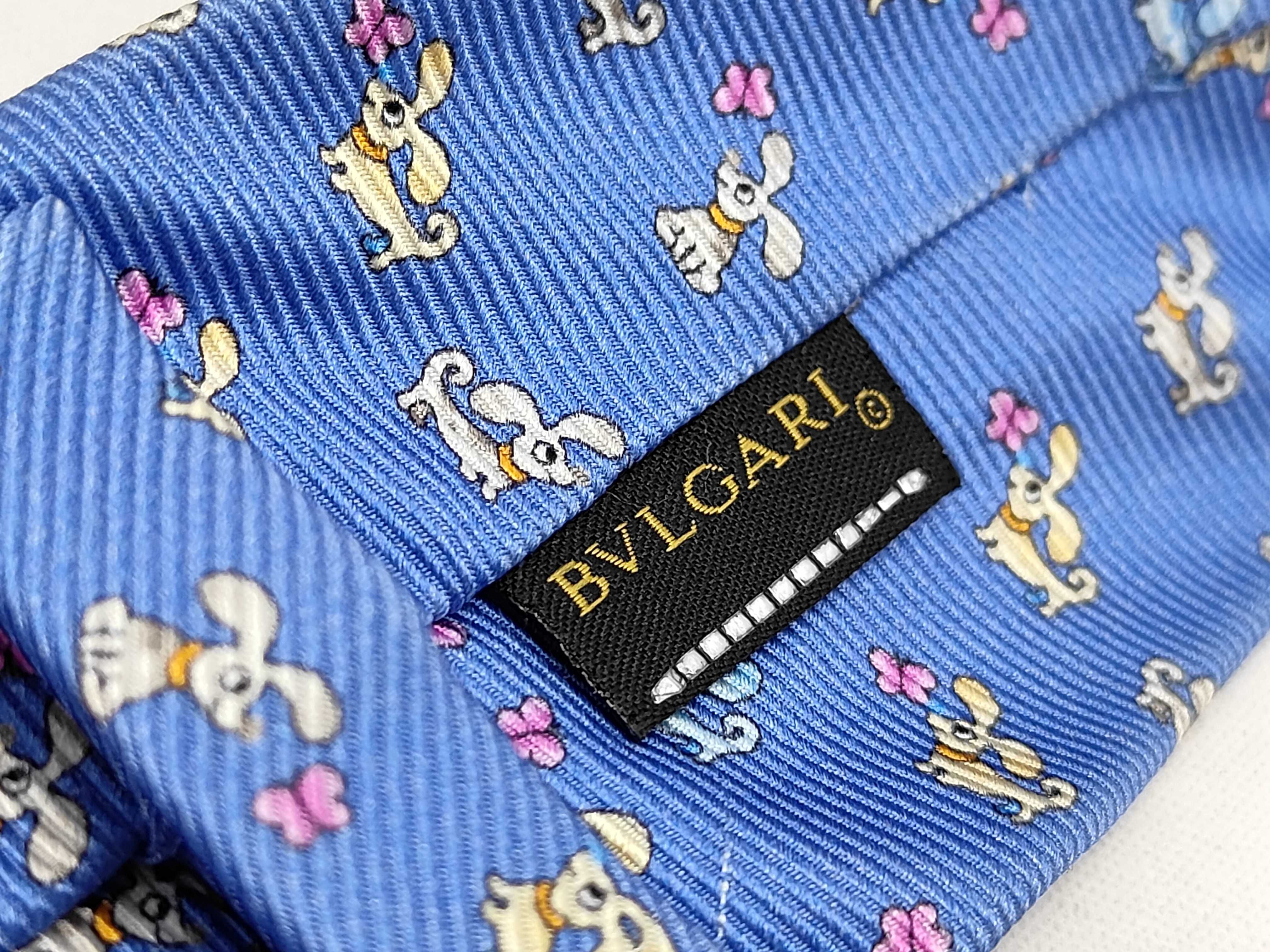 Three Bvlgari Silk Neckties