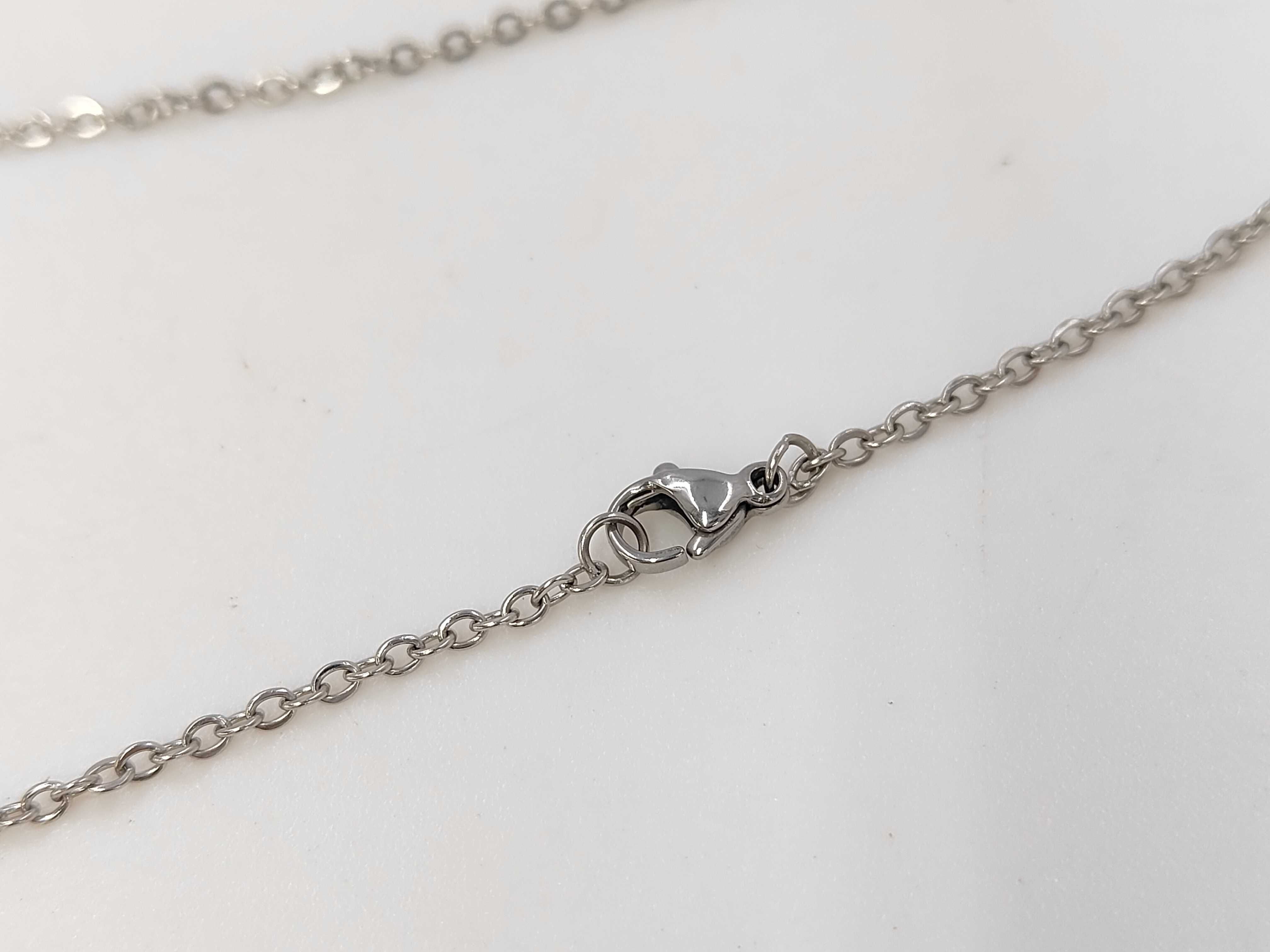 Gucci Sterling Silver G Plate Pendant Necklace