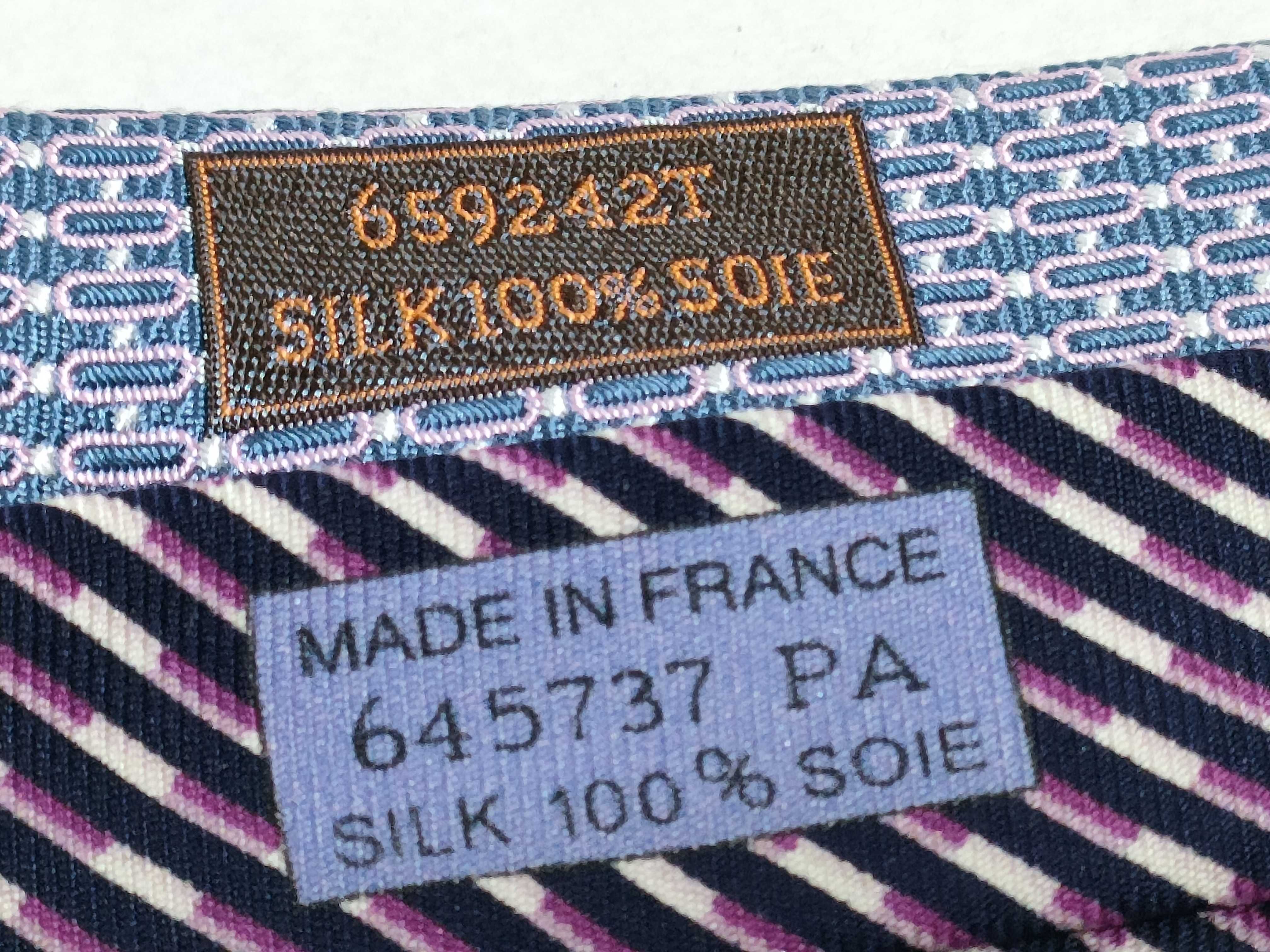 Two Hermes Silk Neckties