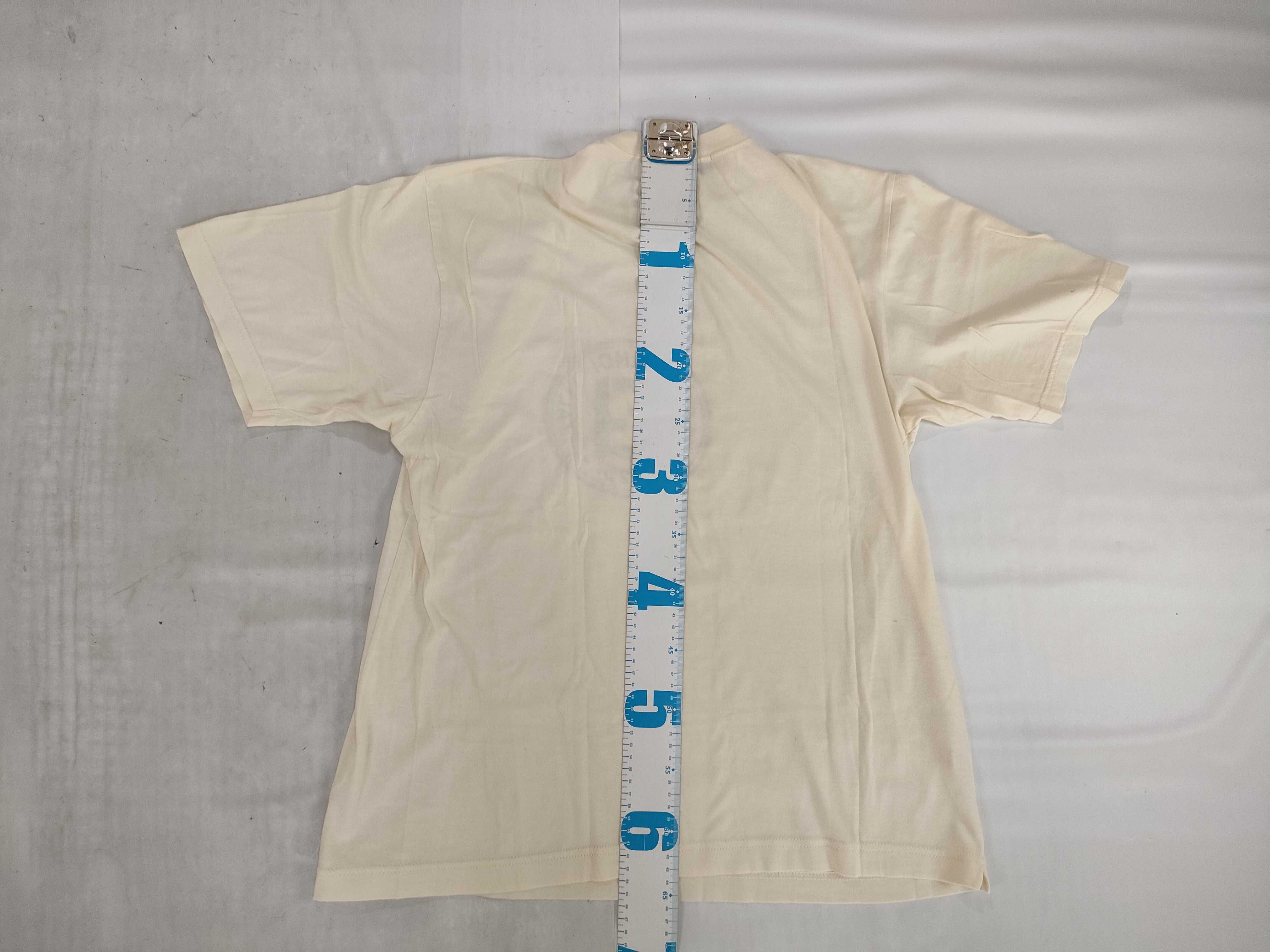 Fendi Mare Vintage Short Sleeve Logo T-Shirt, Cream, Size Large