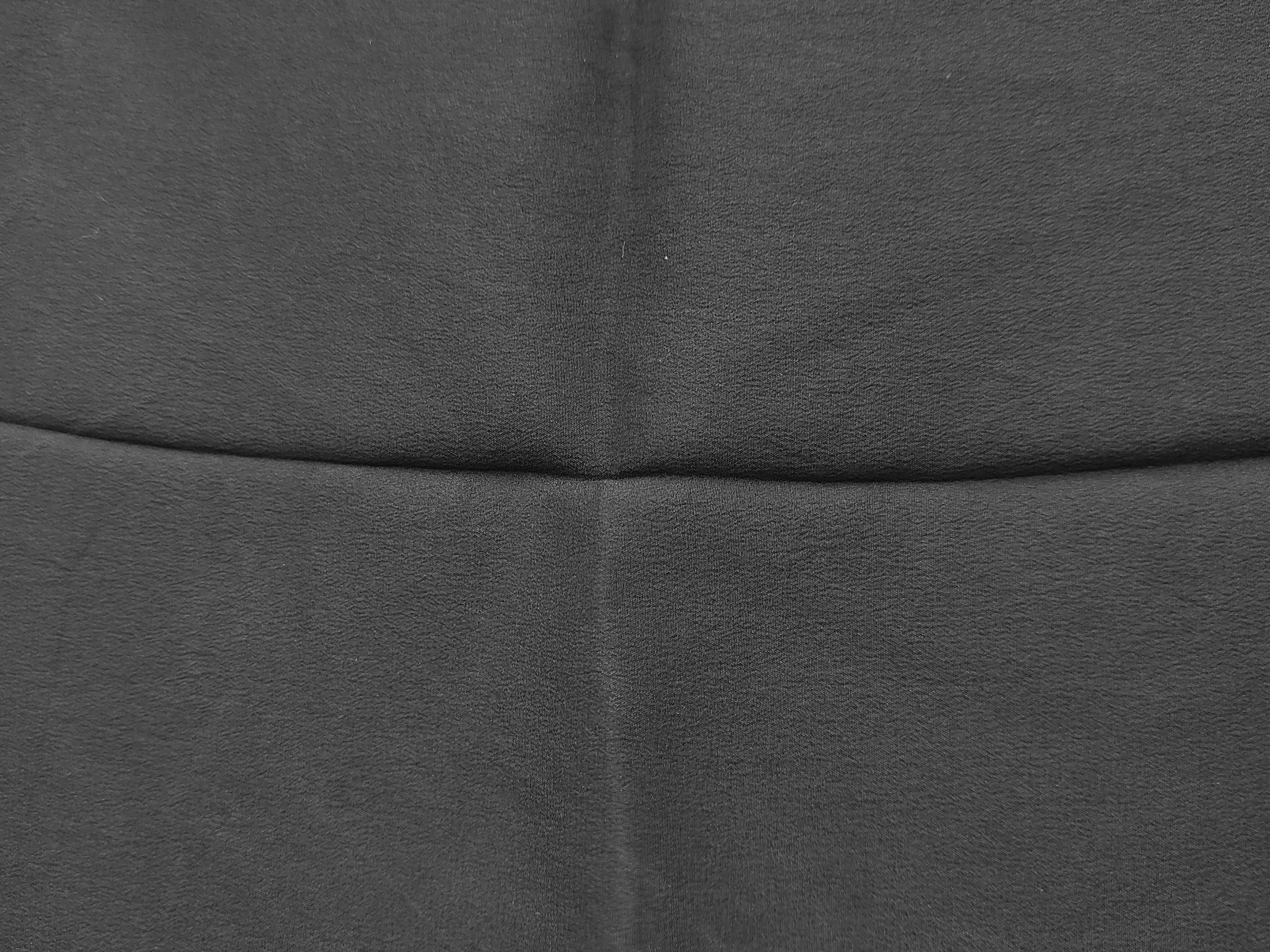 Must de Cartier Panther Ring Motif Black Silk Scarf