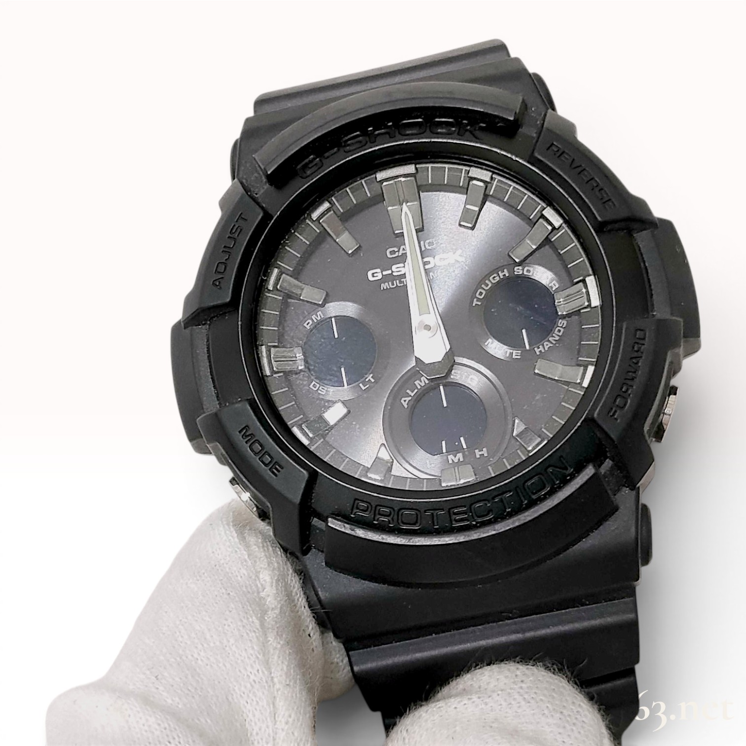 Casio G-Shock GAW-100B Module 5444 Tough Solar Multi-Band 6 Wristwatch
