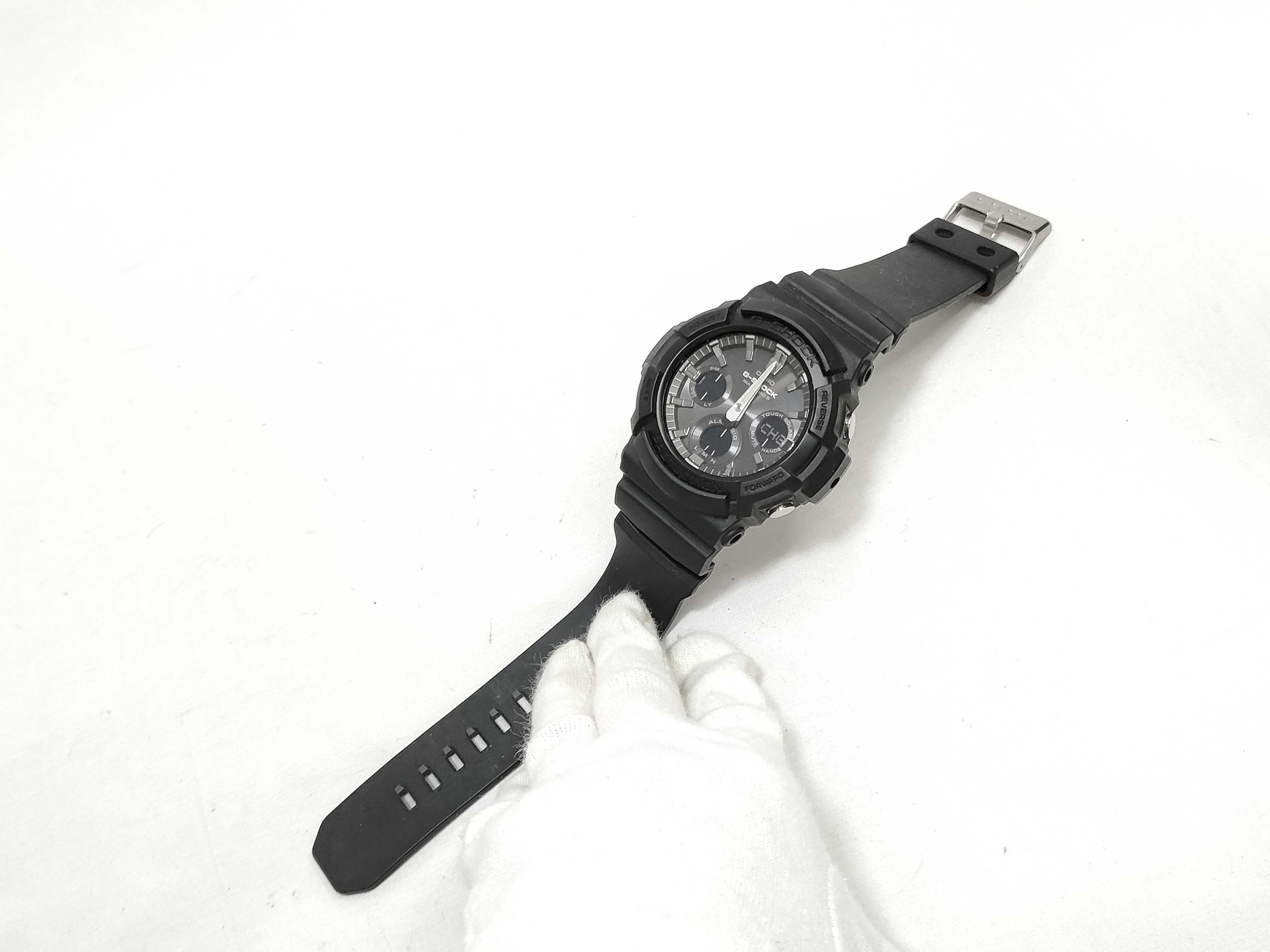 Casio G-Shock GAW-100B Module 5444 Tough Solar Multi-Band 6 Wristwatch