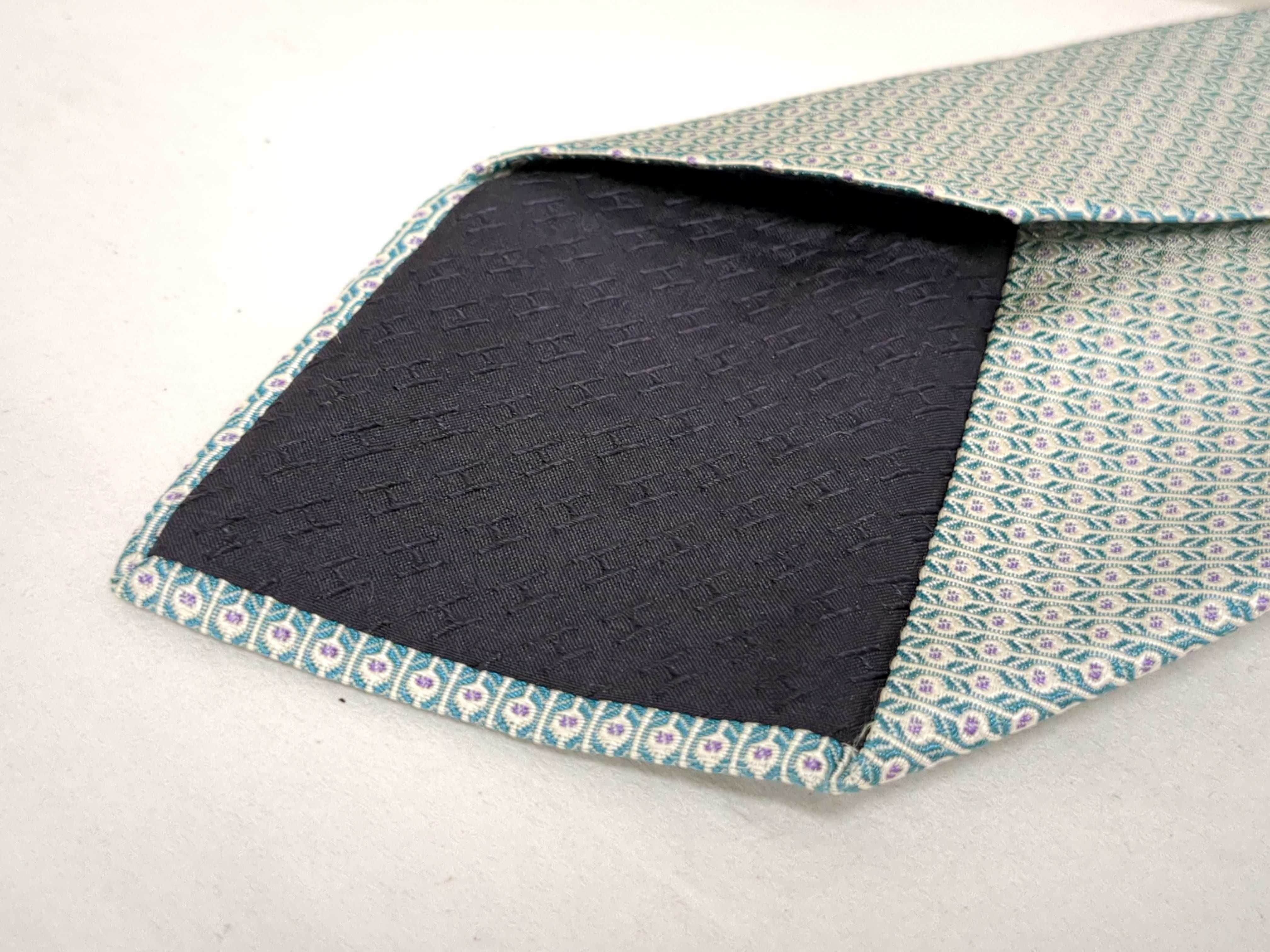 Two Men's Silk Neckties Including Hermes Paris