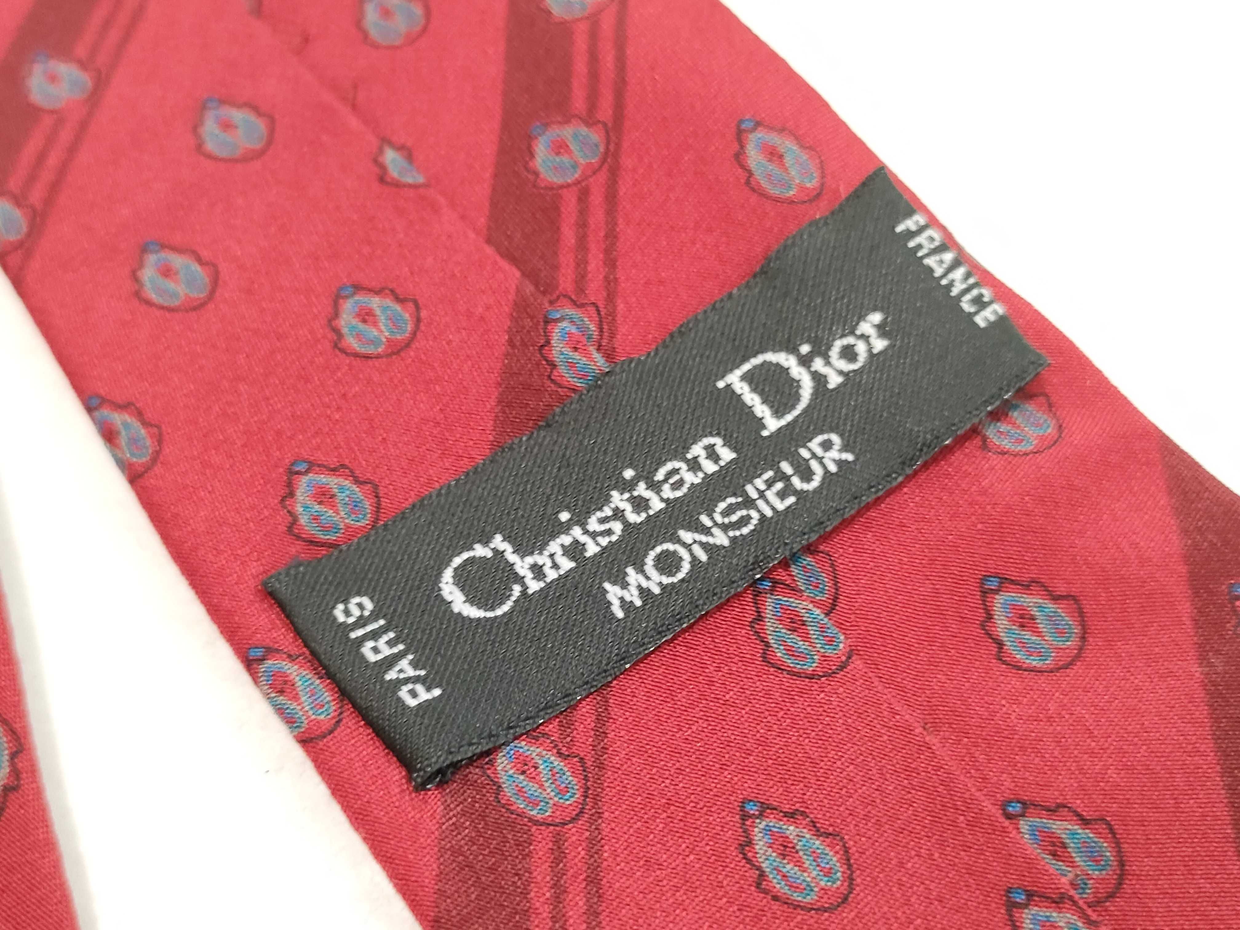 A Lot of Four Vintage Christian Dior Silk Neckties