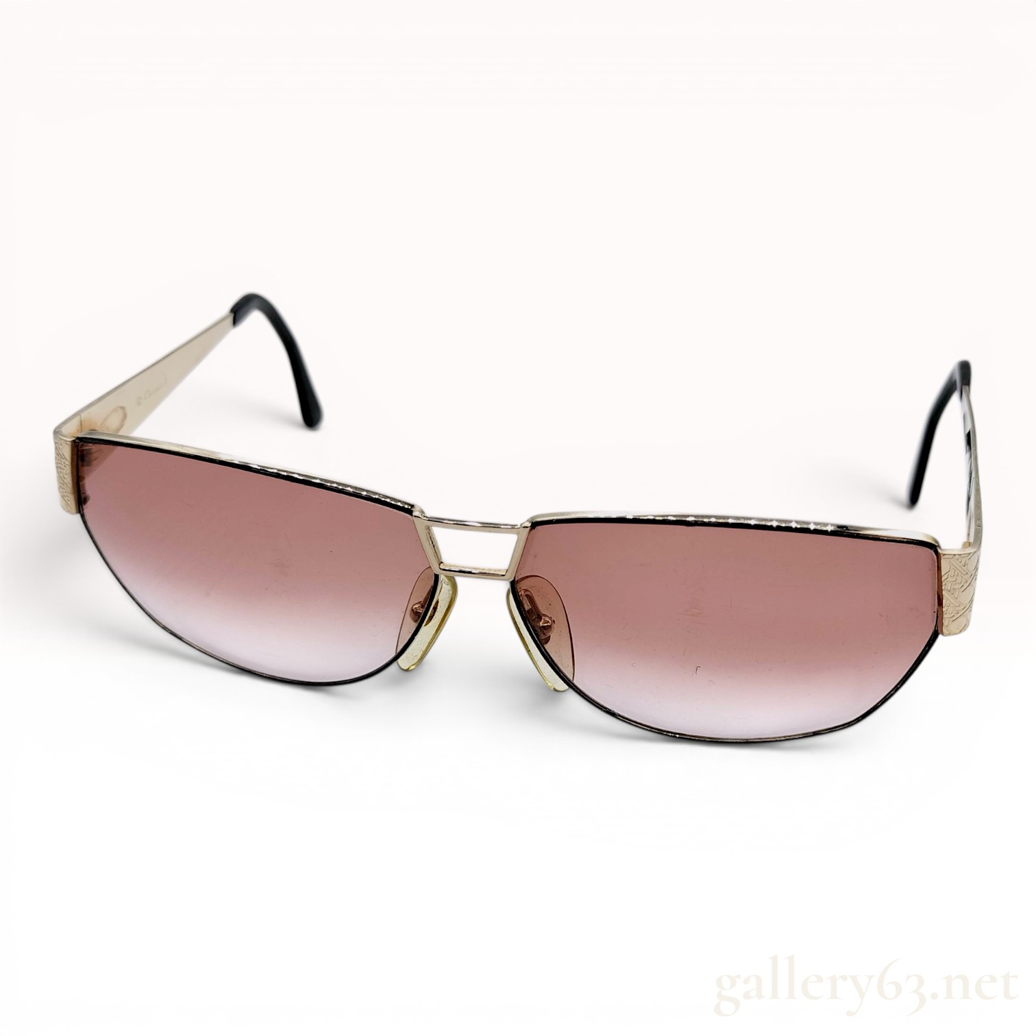 Christian Dior Model 2761 Vintage Gold-Toned Sunglasses