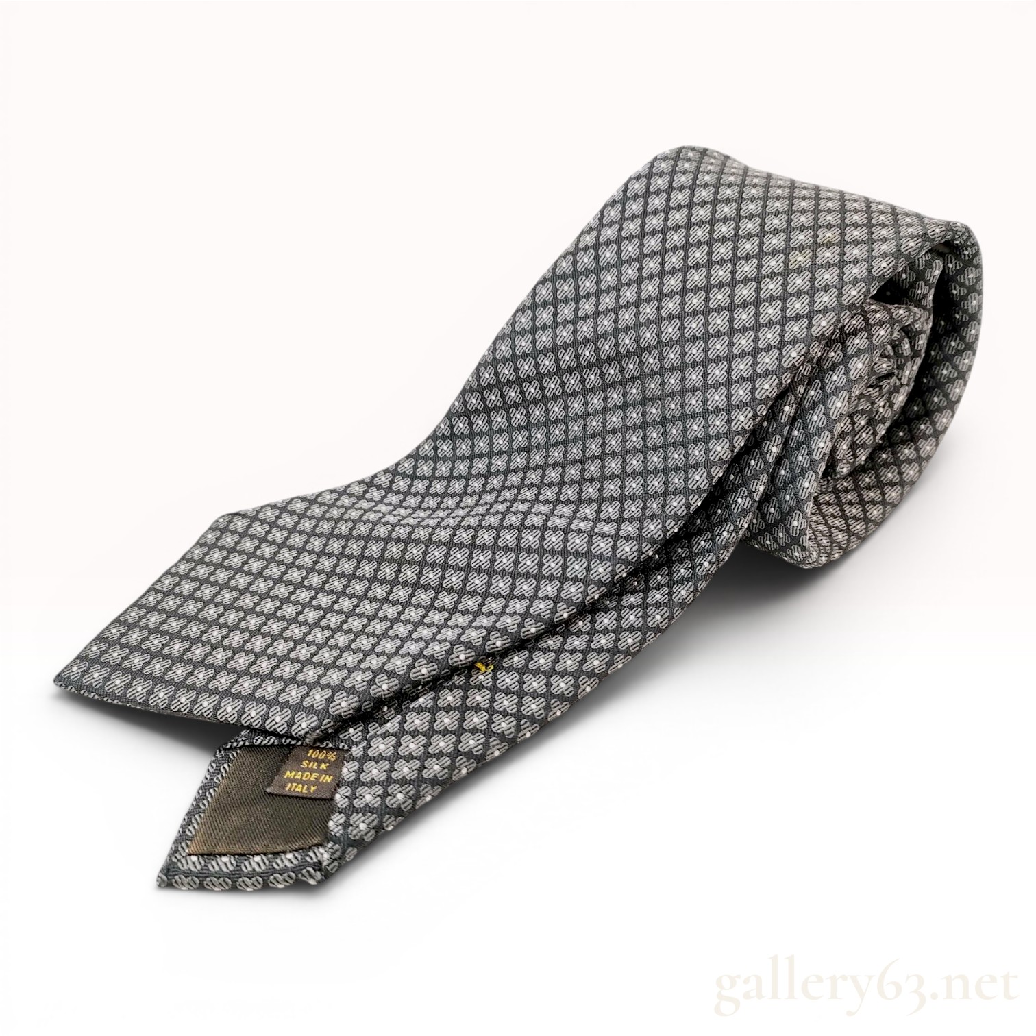 Louis Vuitton Silk Monogram Jacquard Necktie
