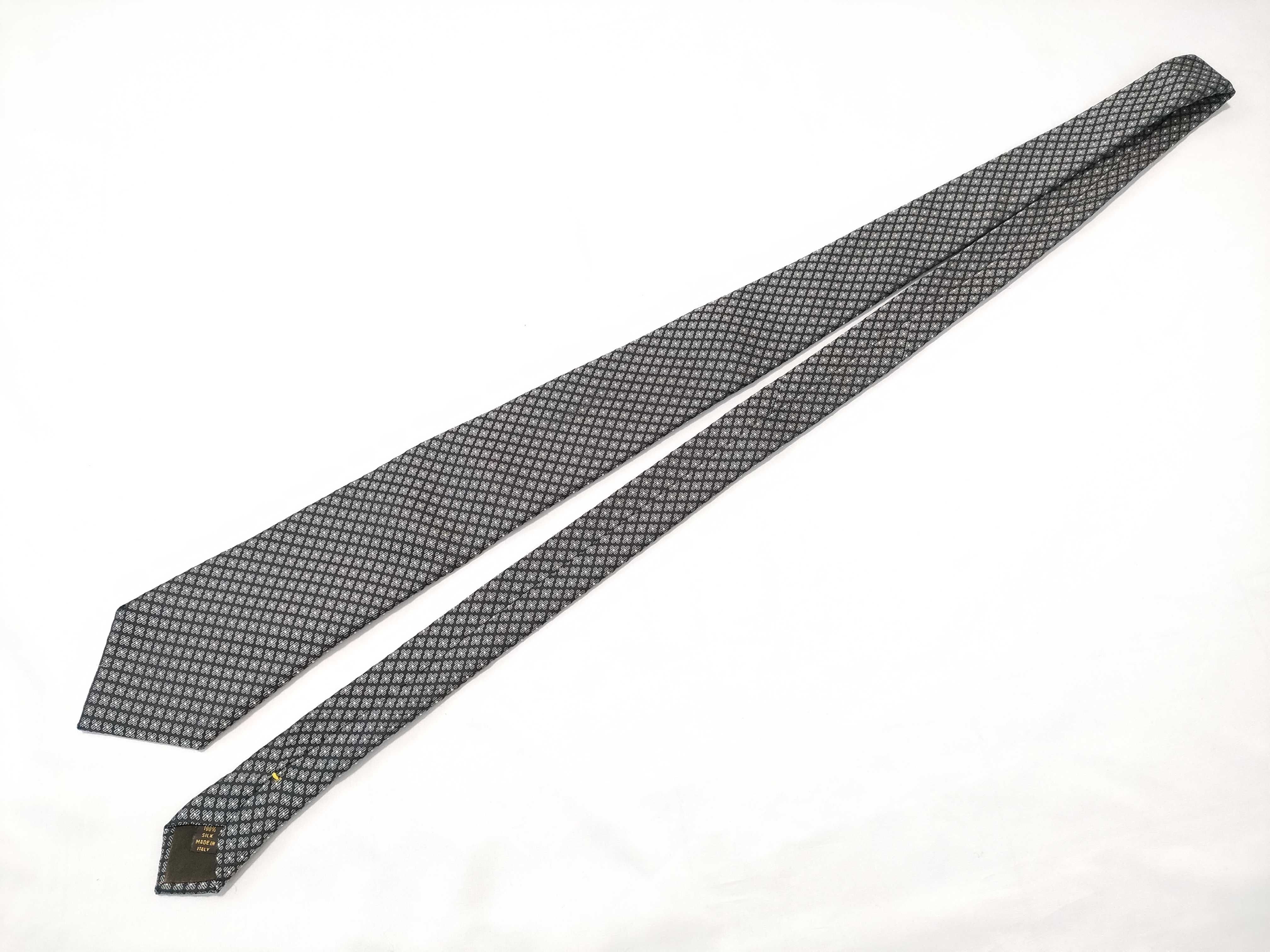Louis Vuitton Silk Monogram Jacquard Necktie