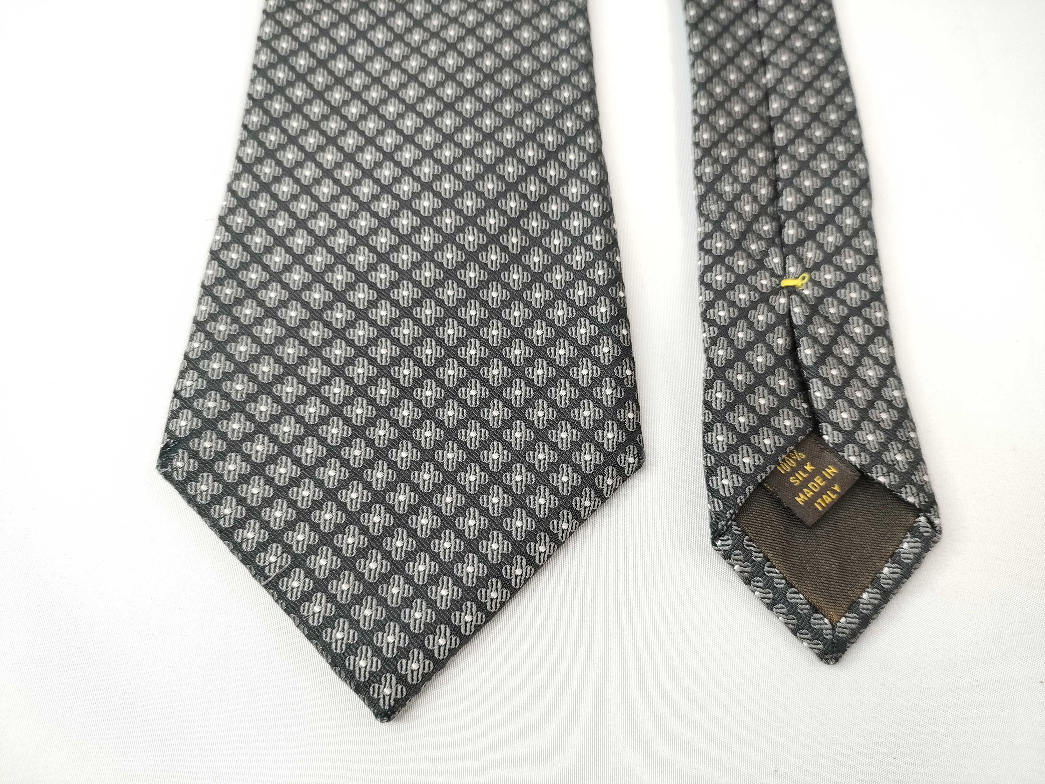 Louis Vuitton Silk Monogram Jacquard Necktie