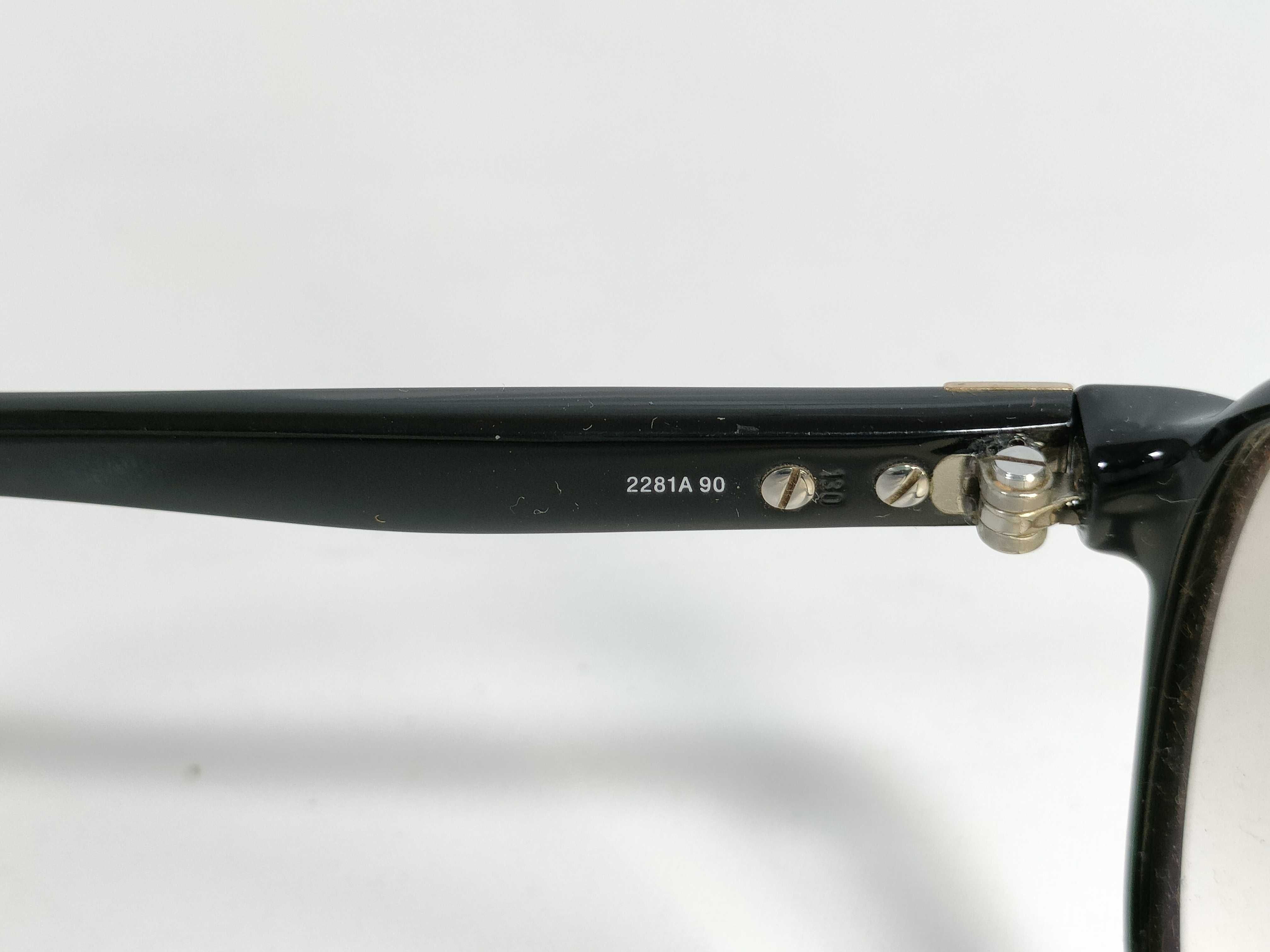 Christian Dior Monsieur Black Optyl Aviator Sunglasses Model 2281A