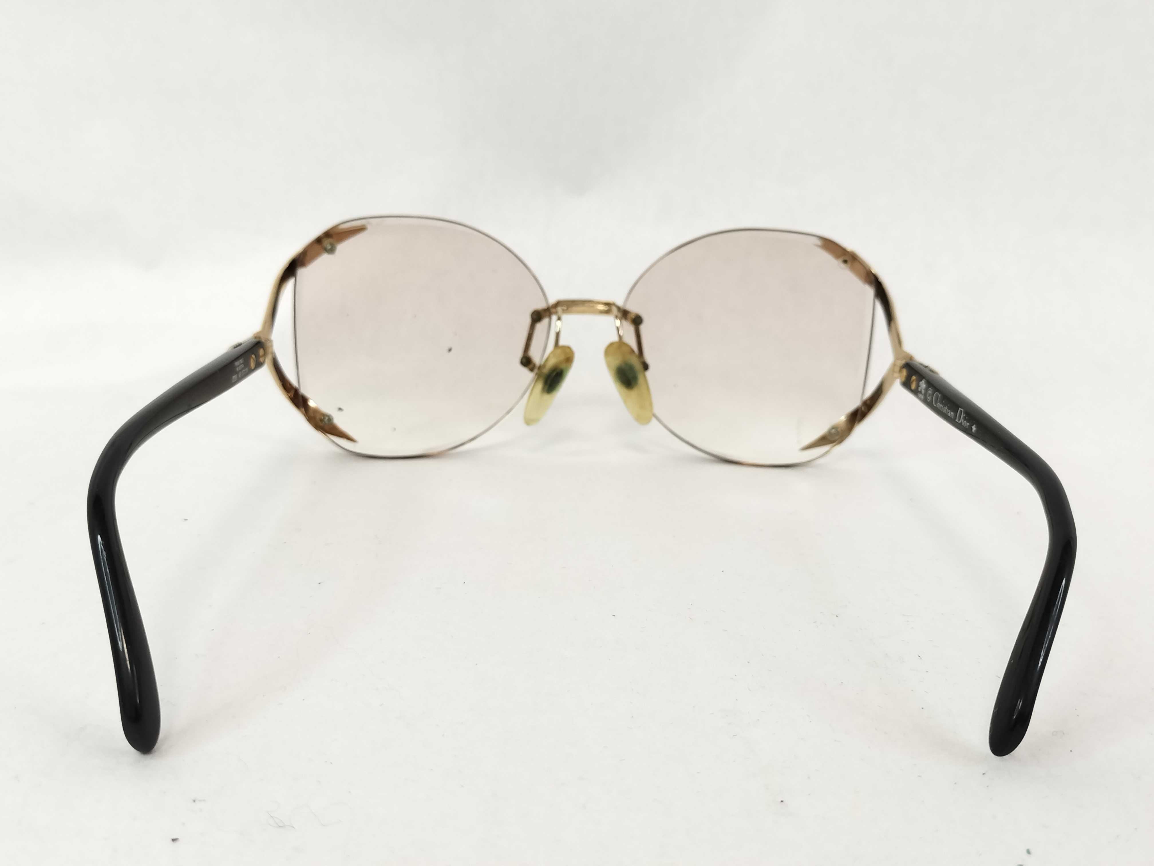 Two Vintage Christian Dior Eyeglass Frames