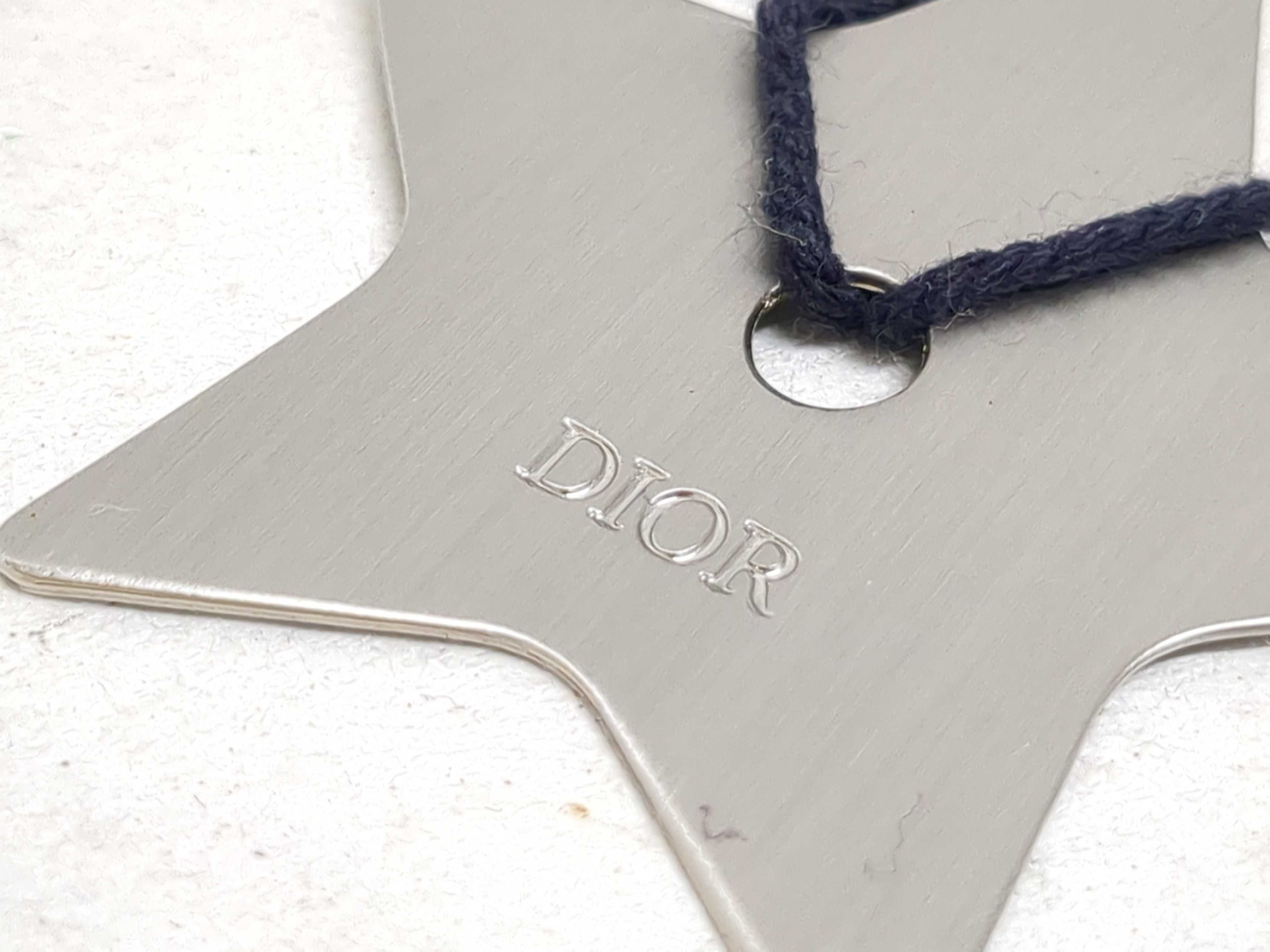 Set of Five Dior Star and Heart Decorative Bag Charms