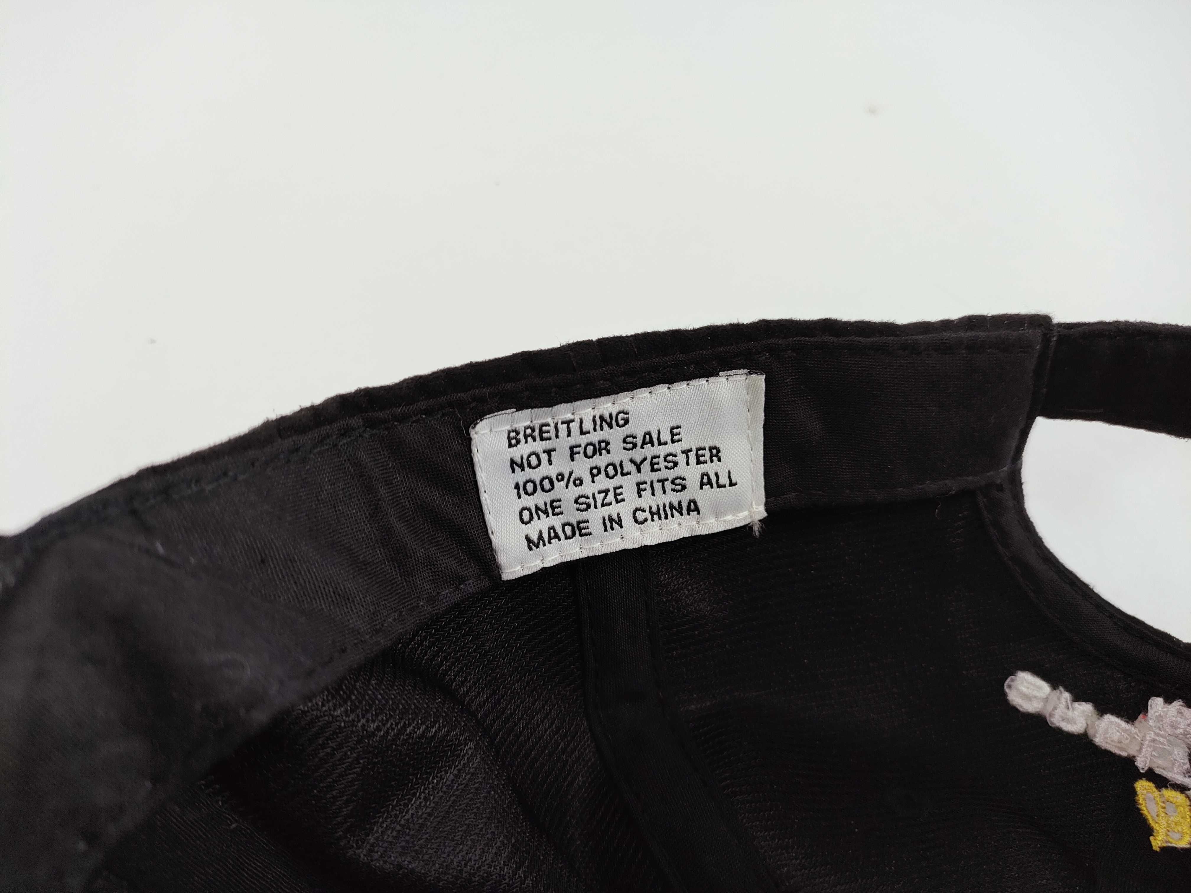 Breitling Promotional Black Baseball Cap
