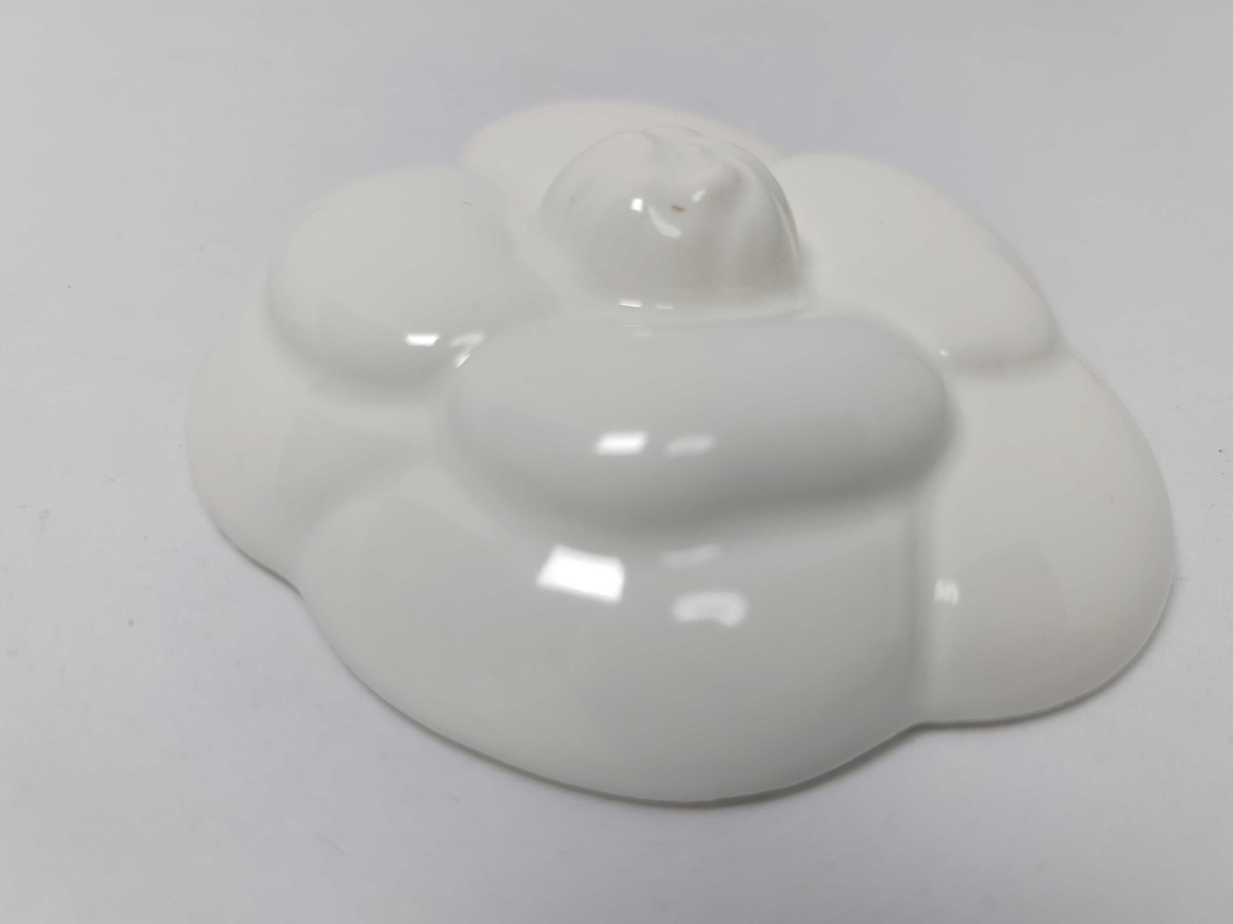 Chanel Ceramic Camellia Fragrance Diffuser and Paperweight with Original Packaging