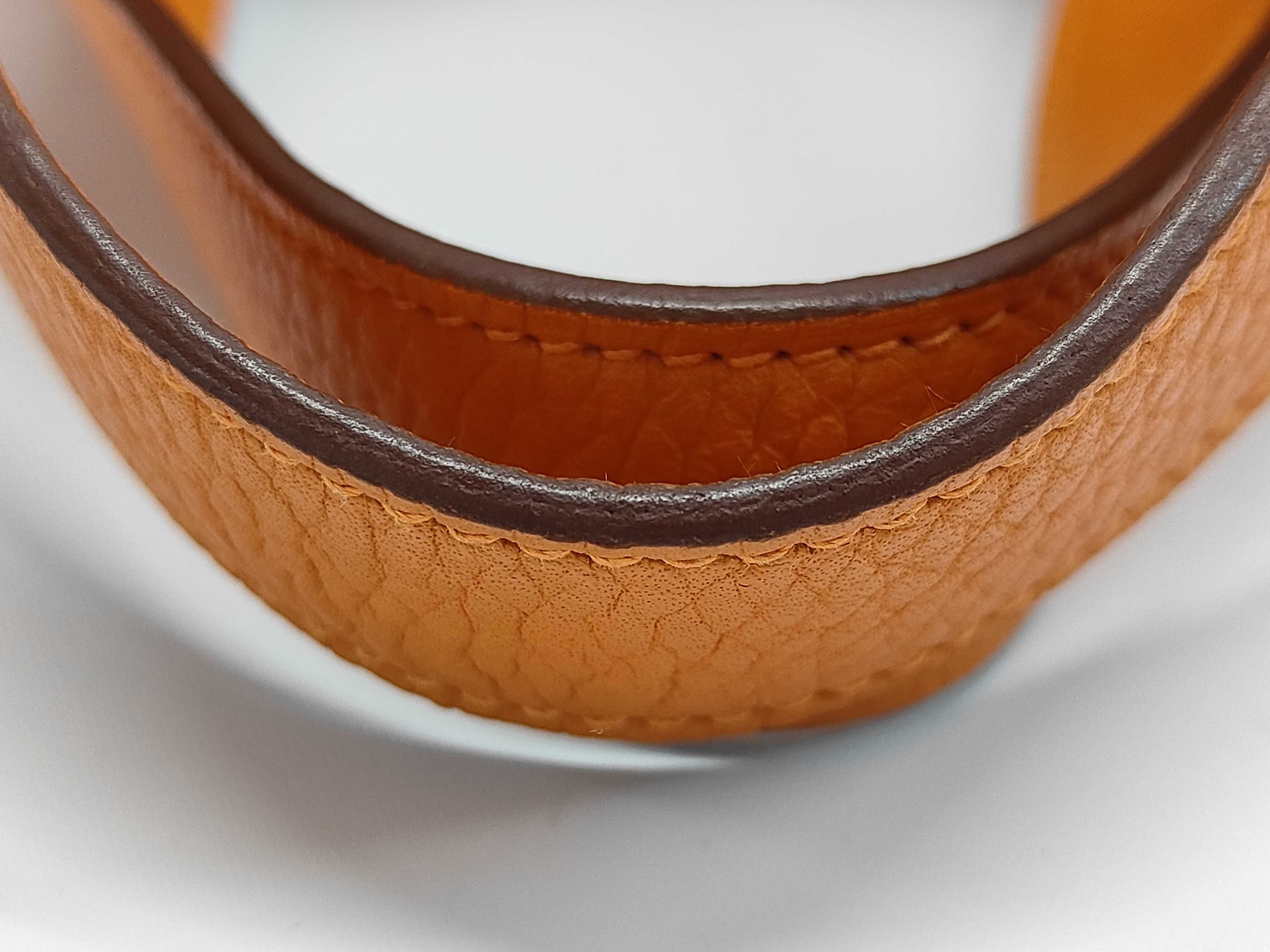 Hermes Orange H Clemence Leather Picotin Lock 18 Handbag