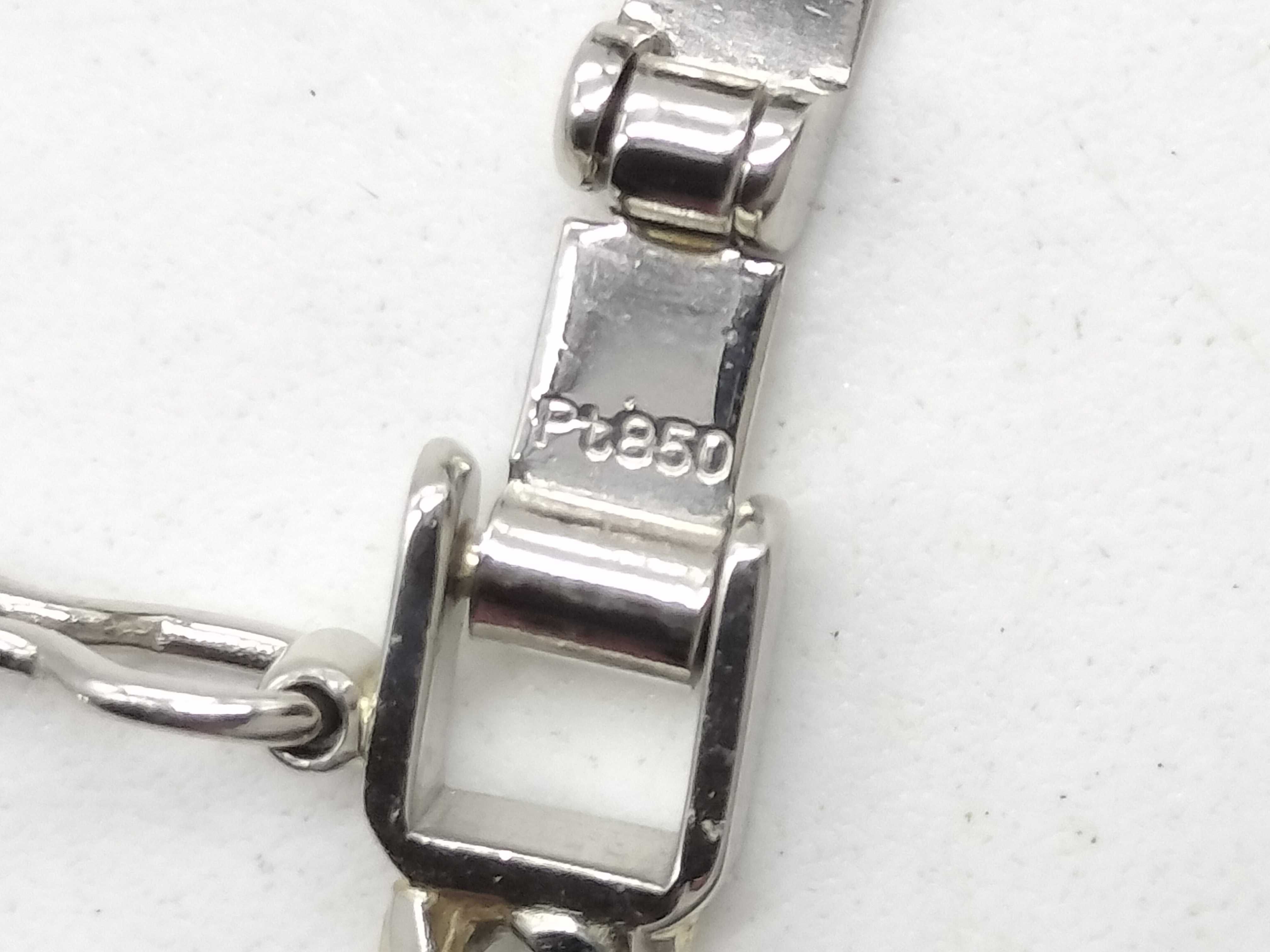 Platinum Pt850 8-Sided Triple Kihei Cuban Link Necklace 30.8g