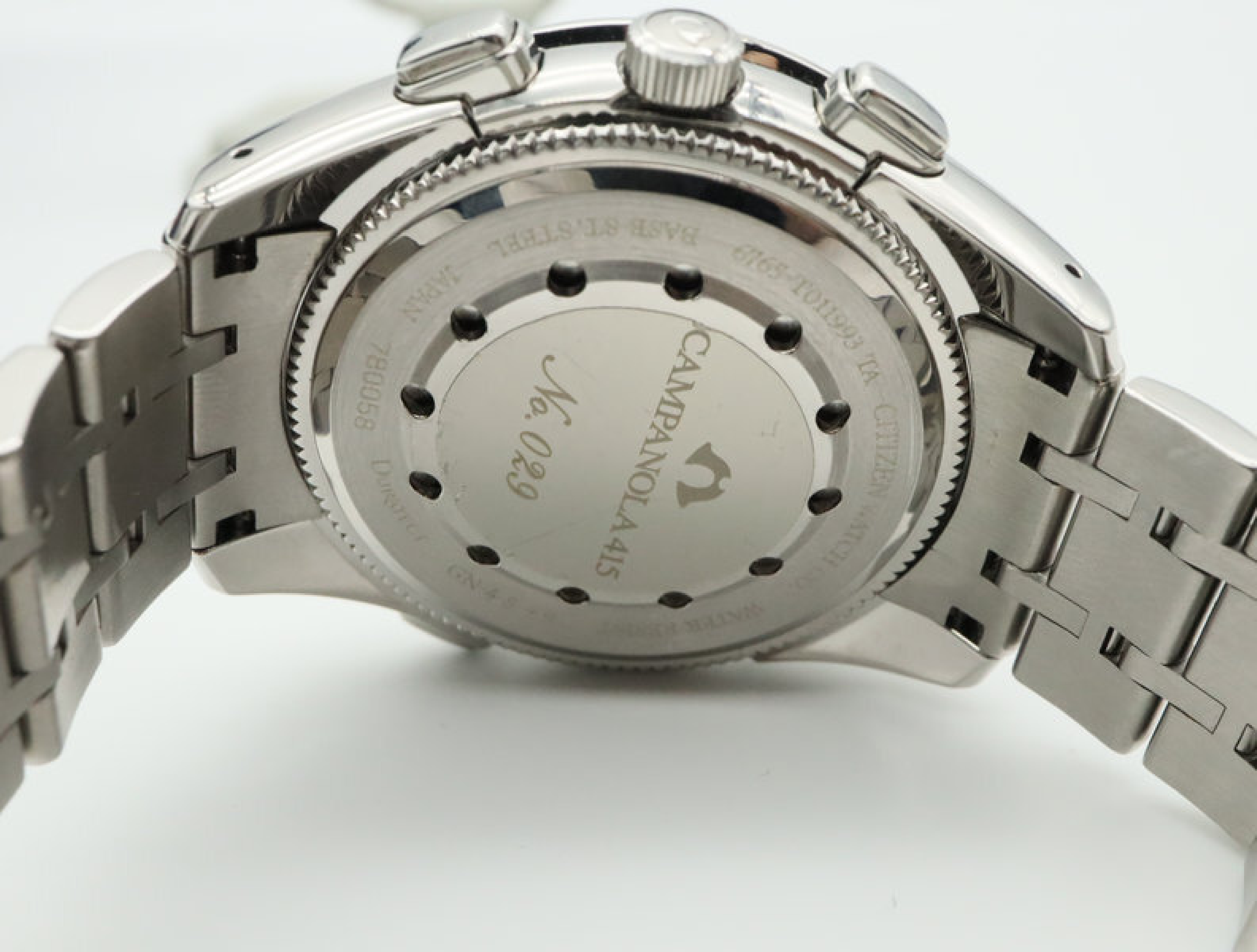 Citizen Campanola Minute Repeater Hoshi no Yadori Stainless Steel Wristwatch Reference 6765-T011993 TA