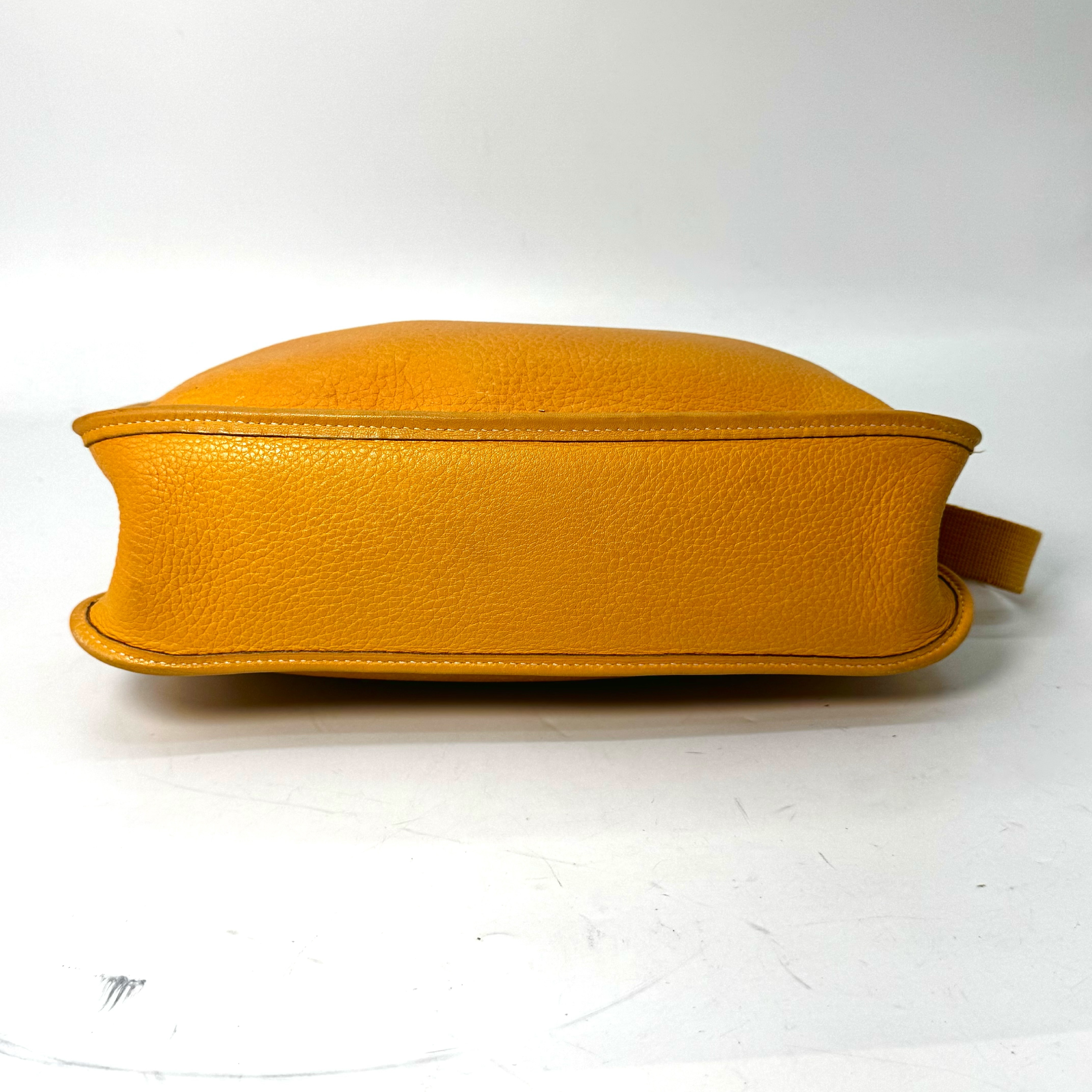 Hermes Vespa Clemence Leather Shoulder Bag