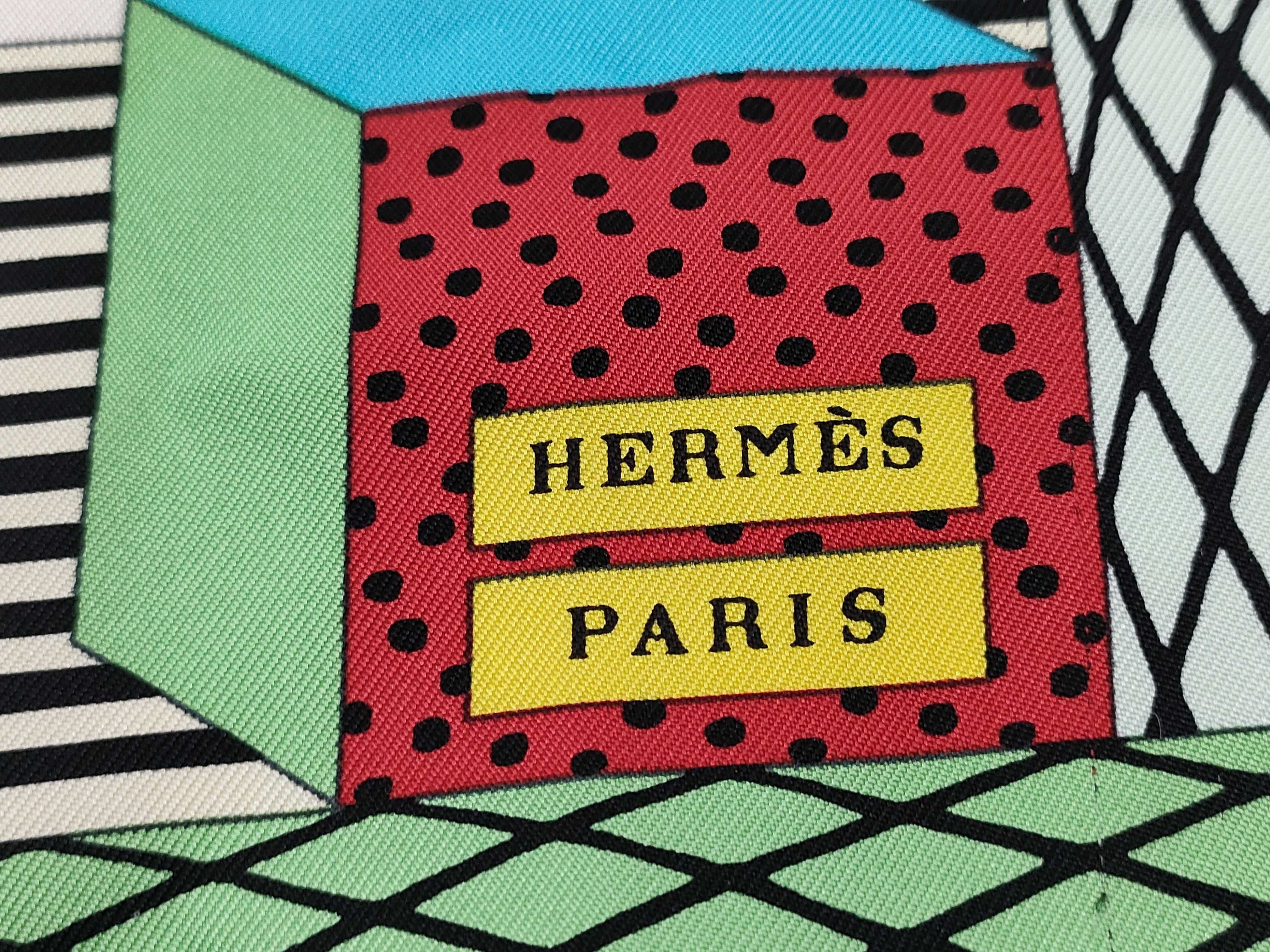 Hermes Silk Scarf Grand Theatre Nouveau by Gianpaolo Pagni