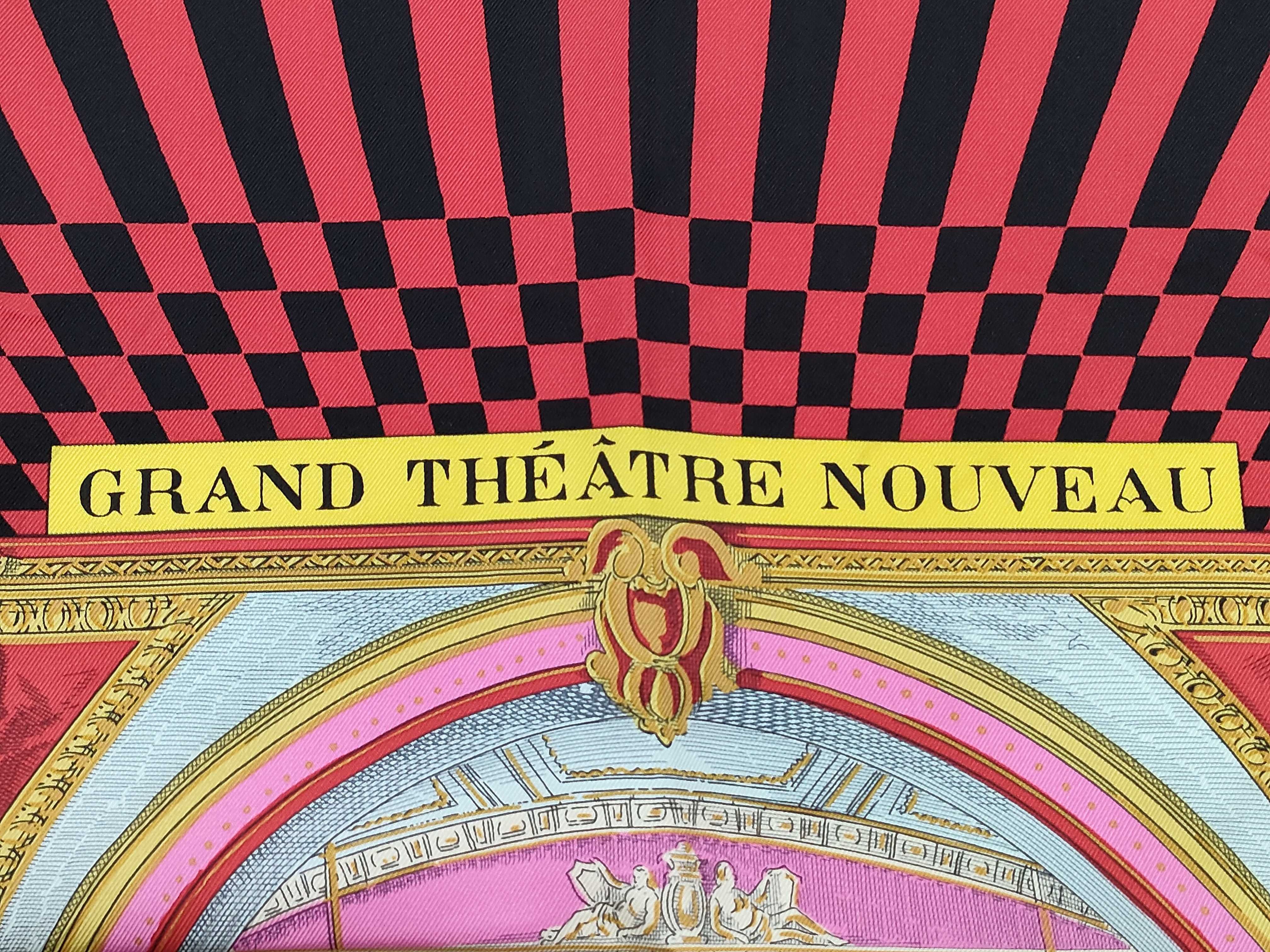 Hermes Silk Scarf Grand Theatre Nouveau by Gianpaolo Pagni