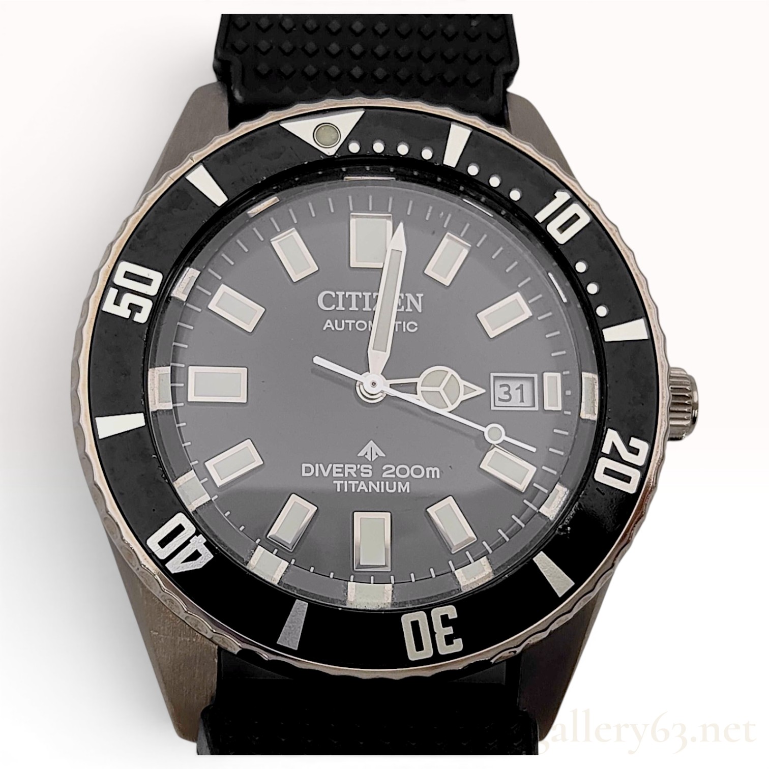 Citizen Promaster Mechanical Diver 200m Super Titanium Watch Reference NB6021-17E