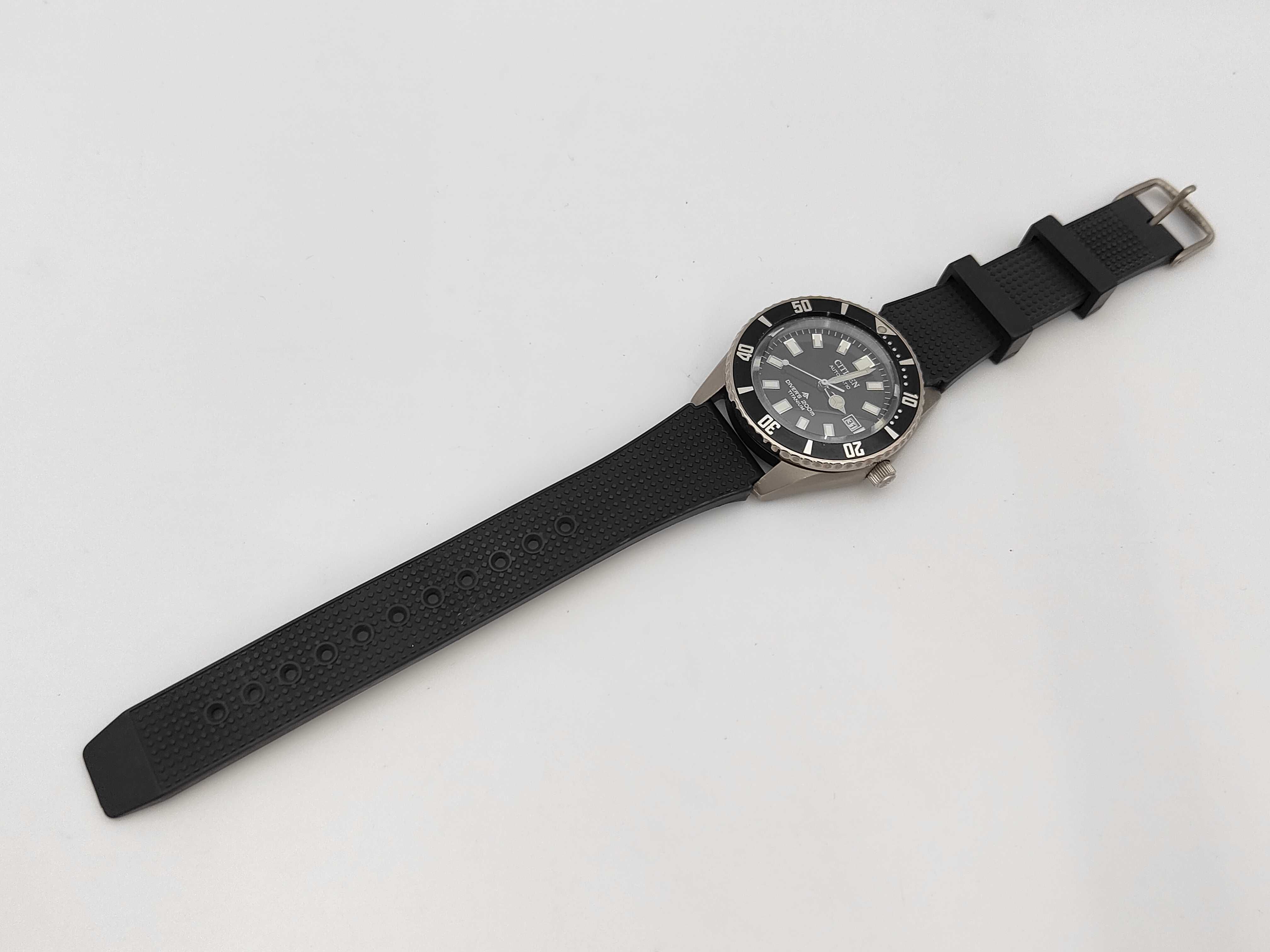 Citizen Promaster Mechanical Diver 200m Super Titanium Watch Reference NB6021-17E