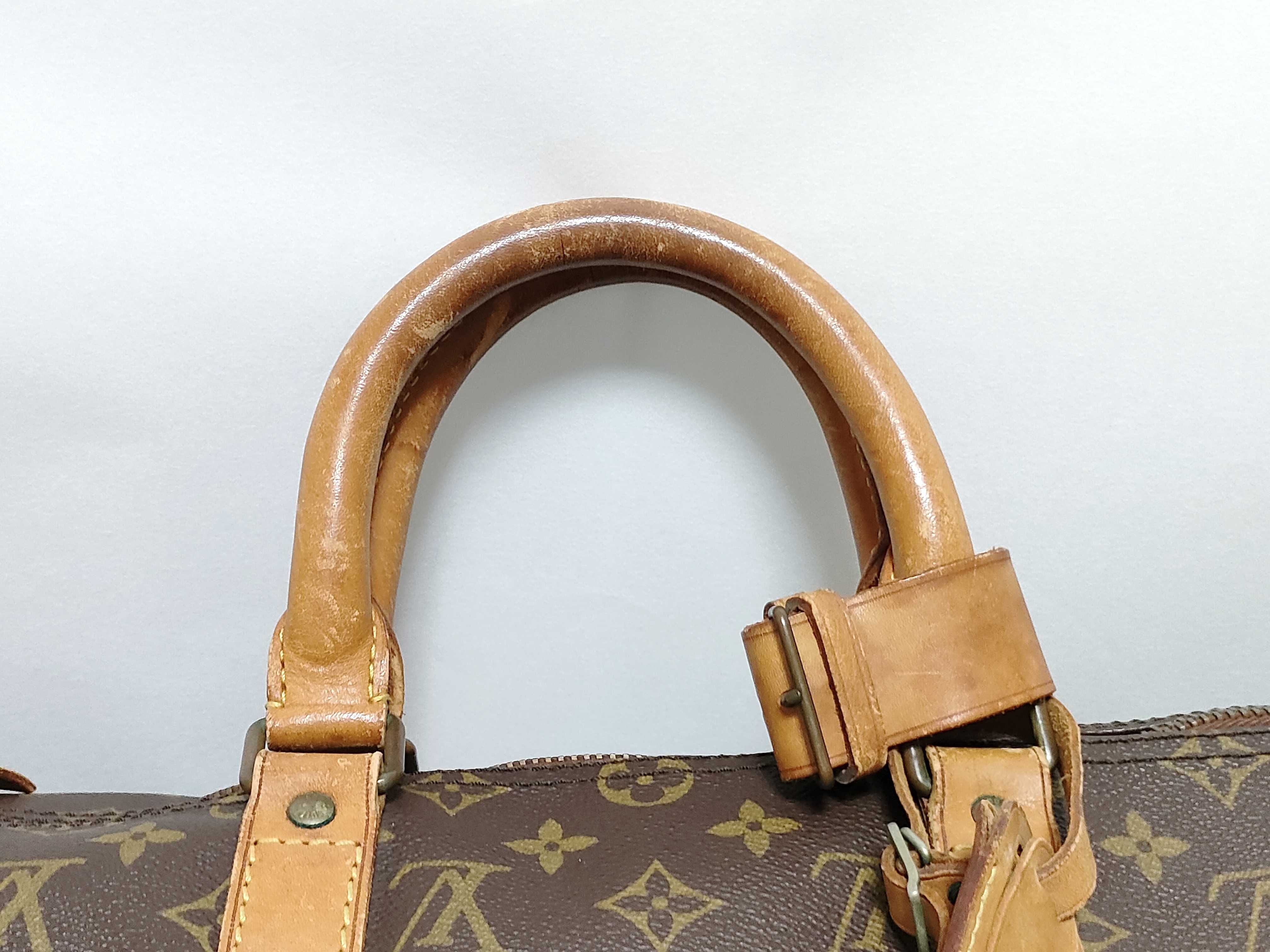 Louis Vuitton Monogram Keepall 55 Travel Bag