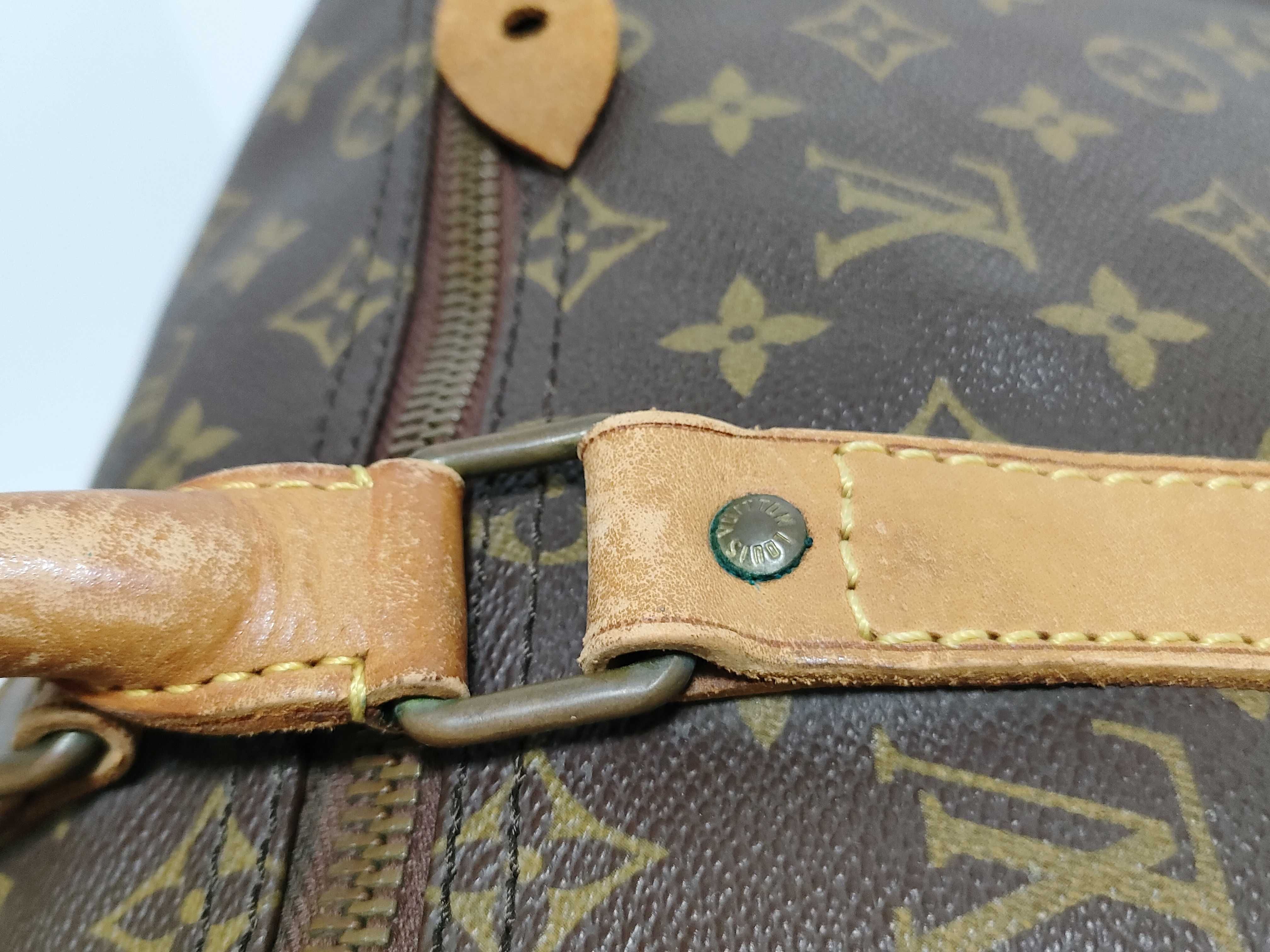 Louis Vuitton Monogram Keepall 55 Travel Bag