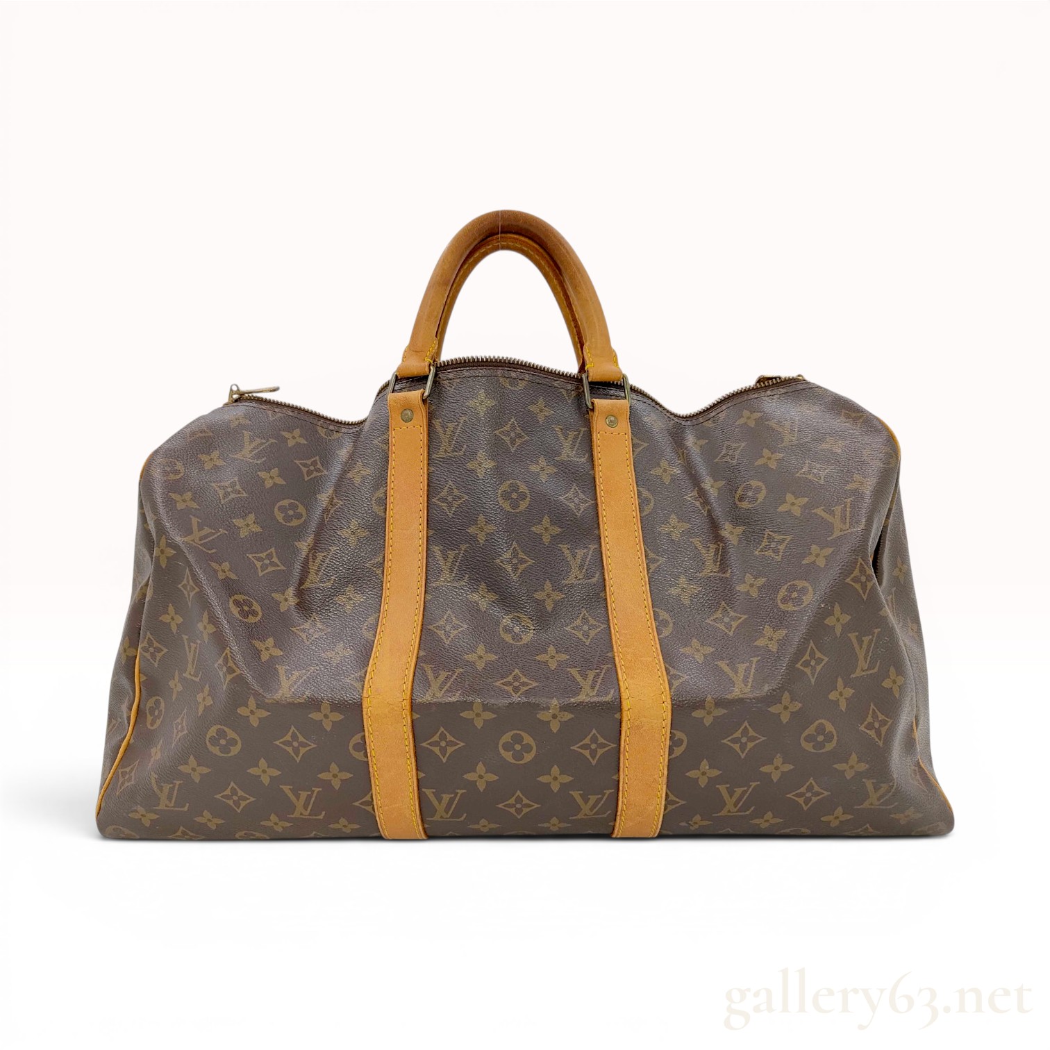 Louis Vuitton Monogram Canvas Keepall 50 Travel Bag