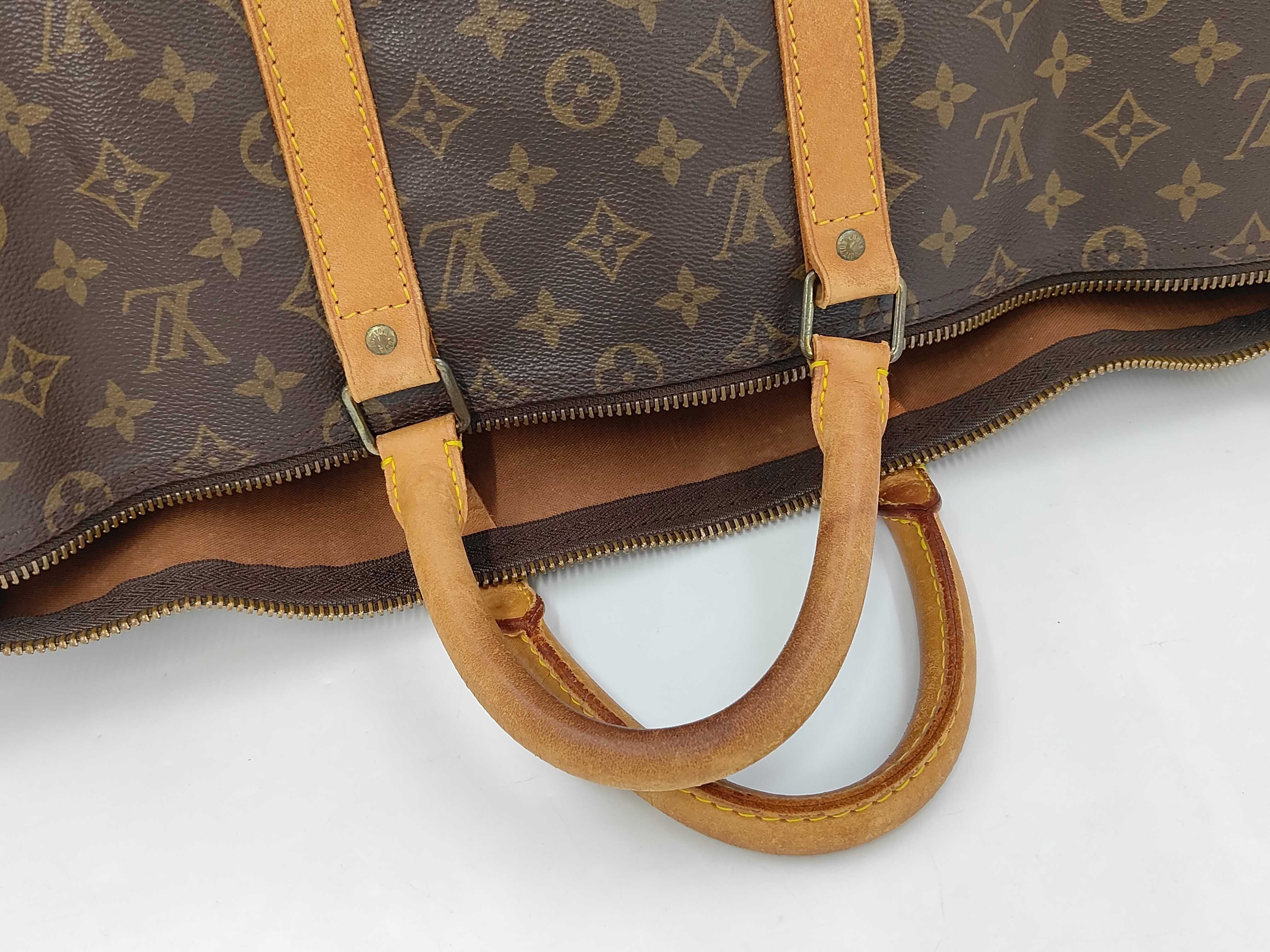 Louis Vuitton Monogram Canvas Keepall 50 Travel Bag