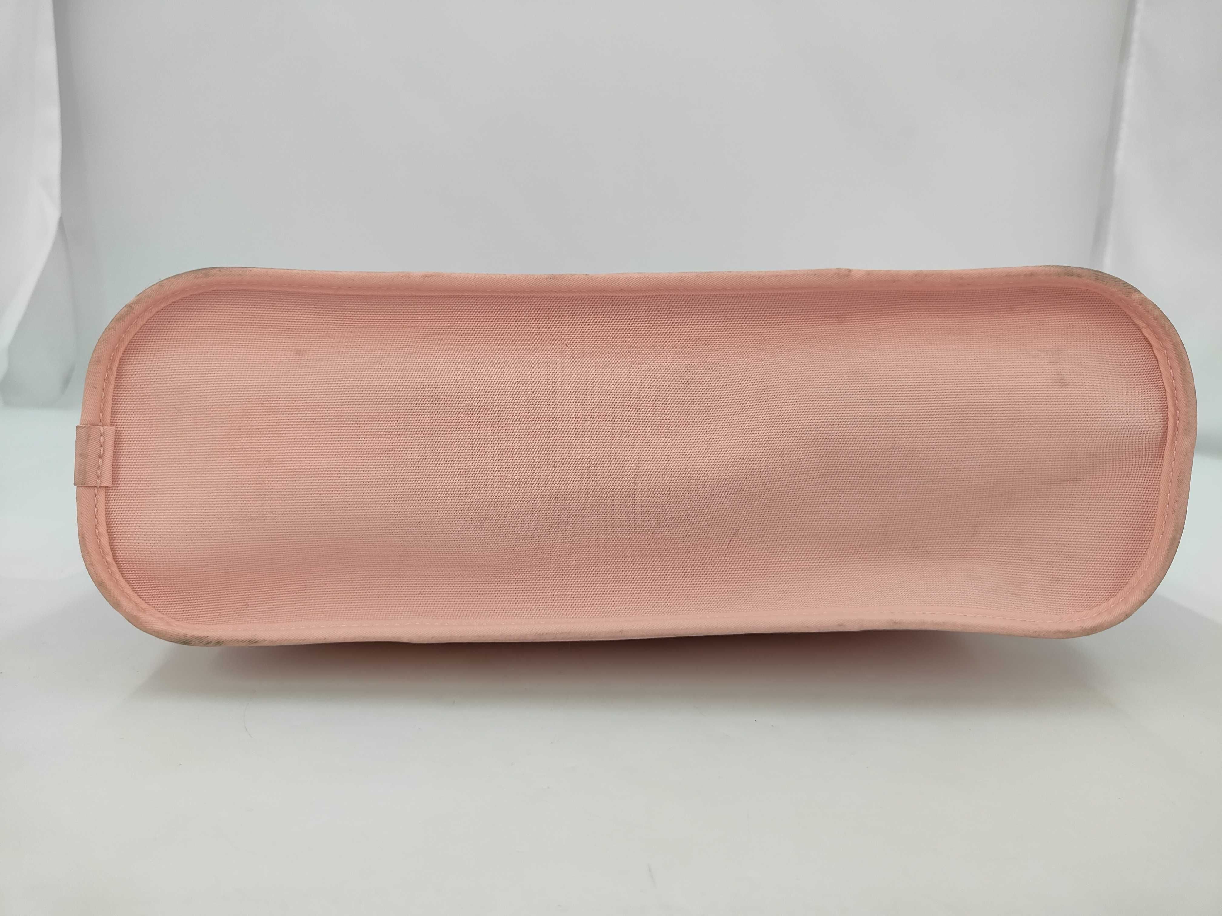 Hermes Toile Cabag 32 Canvas and Leather Tote Bag