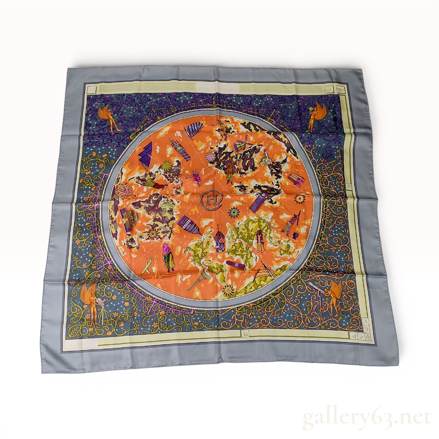 Hermes www.hermes.com Silk Carre 90 Scarf