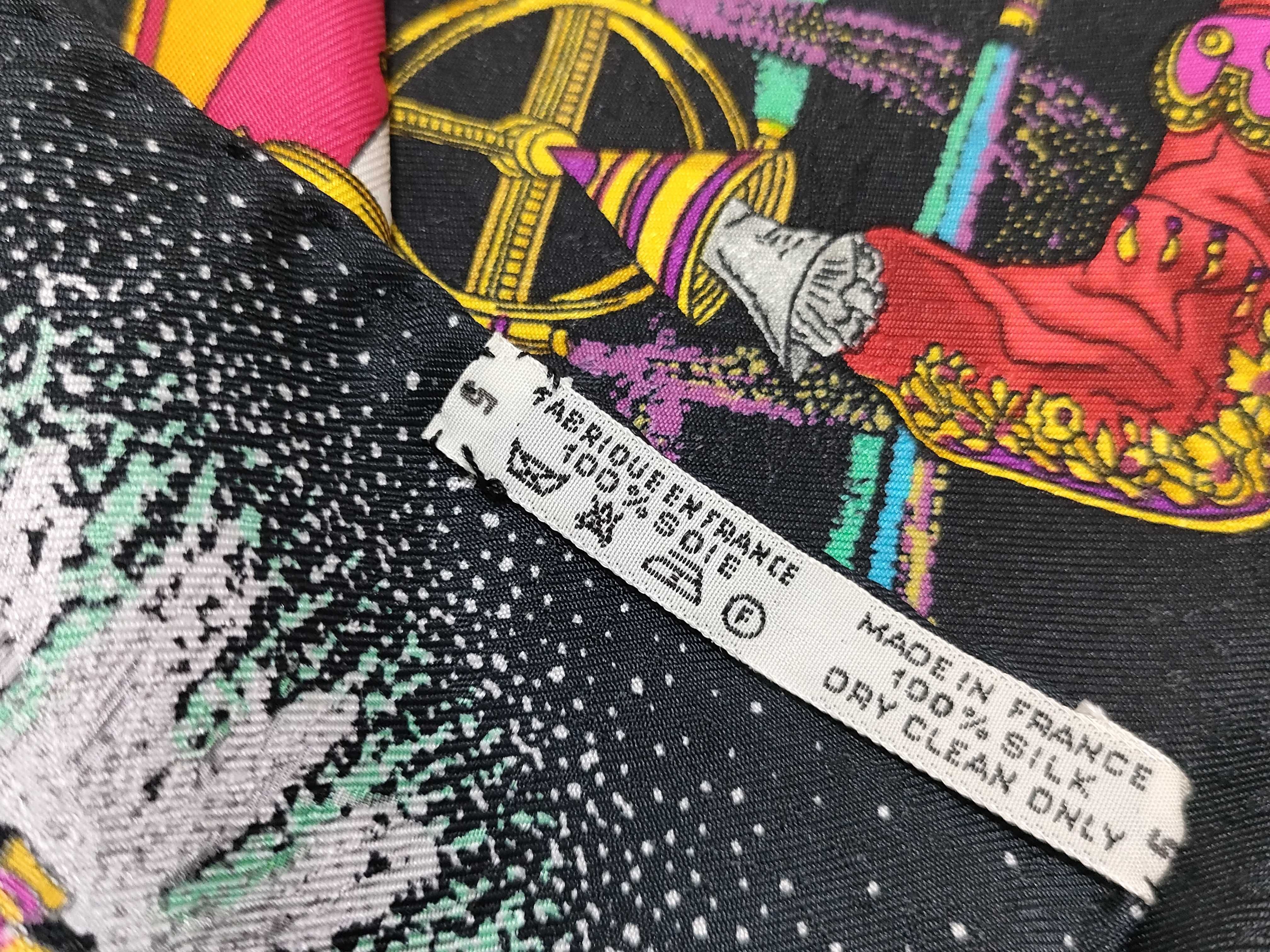 Hermes Feux d'Artifice 150th Anniversary Commemorative Jacquard Silk Scarf