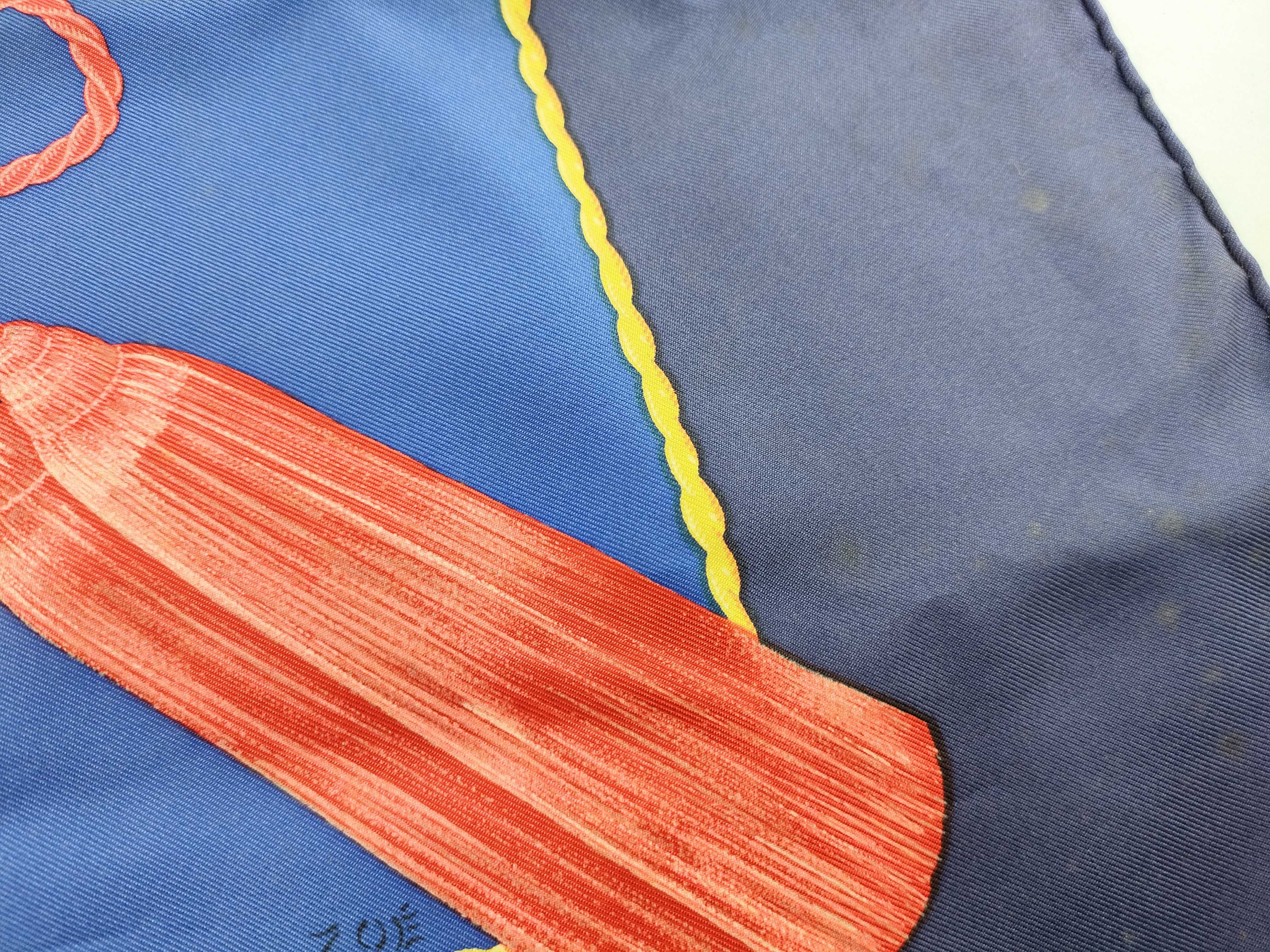Hermes Samourai Silk Scarf by Zoe Pauwels