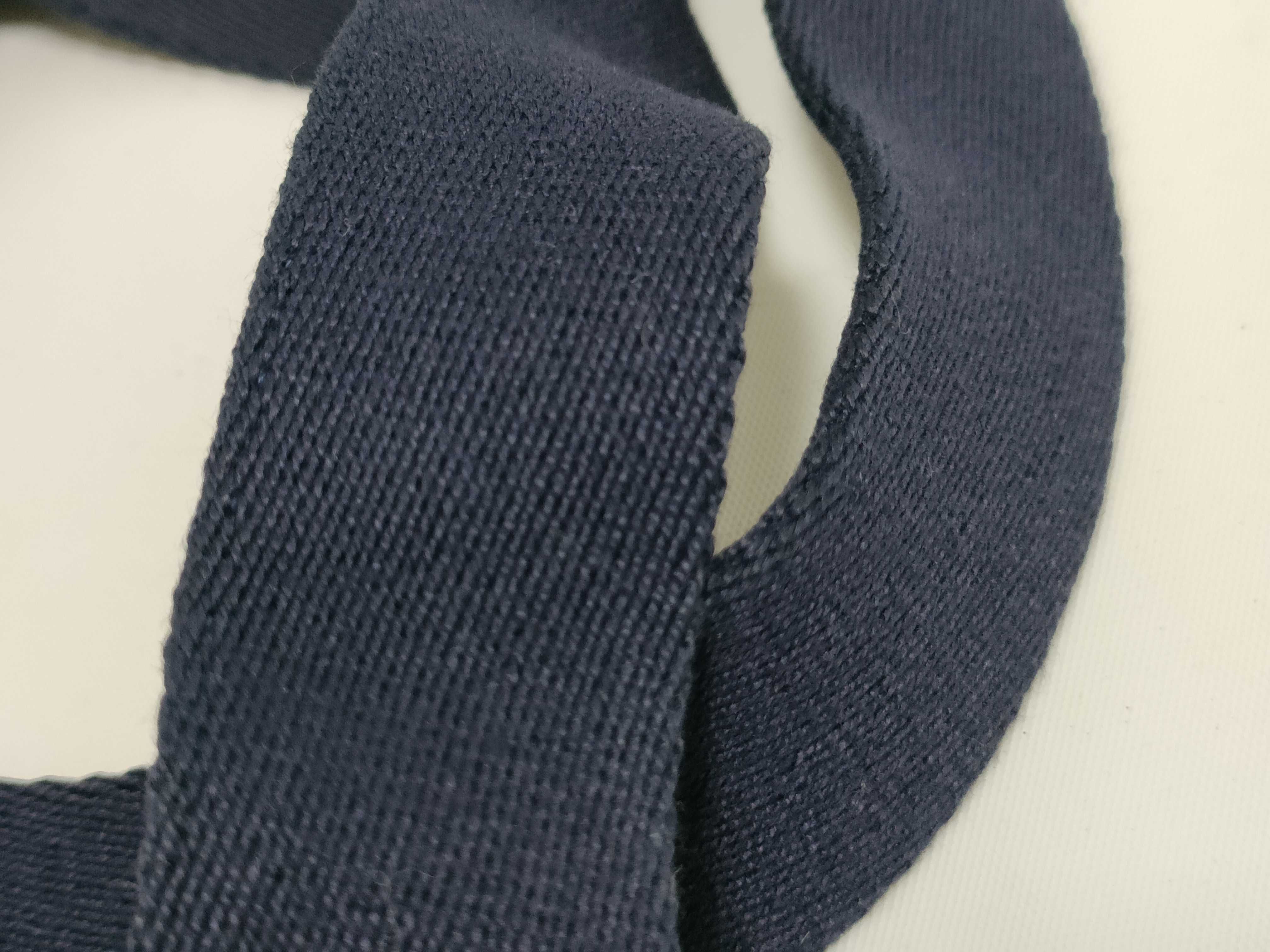 Yves Saint Laurent Navy Blue Nylon LOVE Print Tote Bag