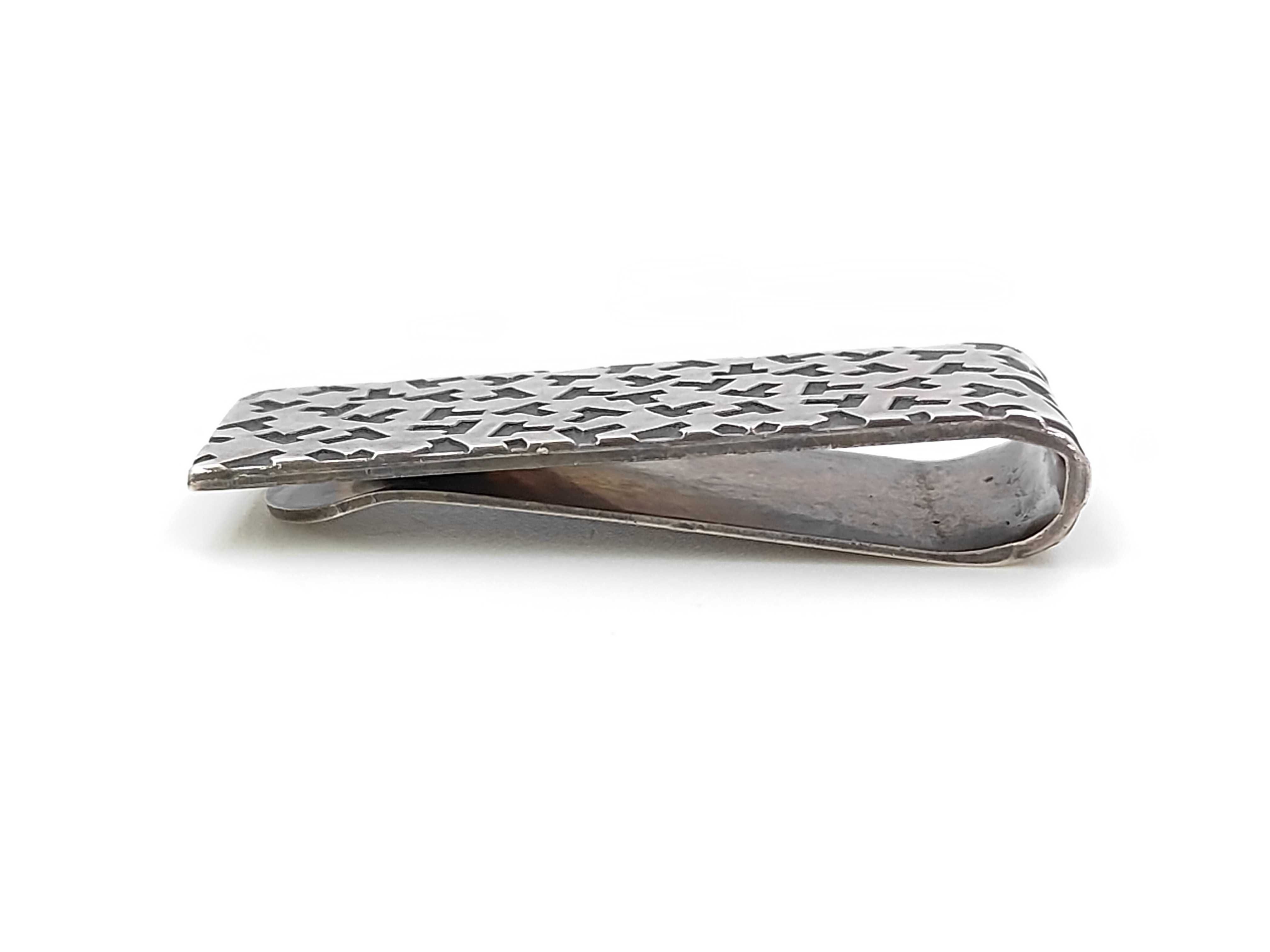 Tiffany & Co. Sterling Silver T Logo Money Clip