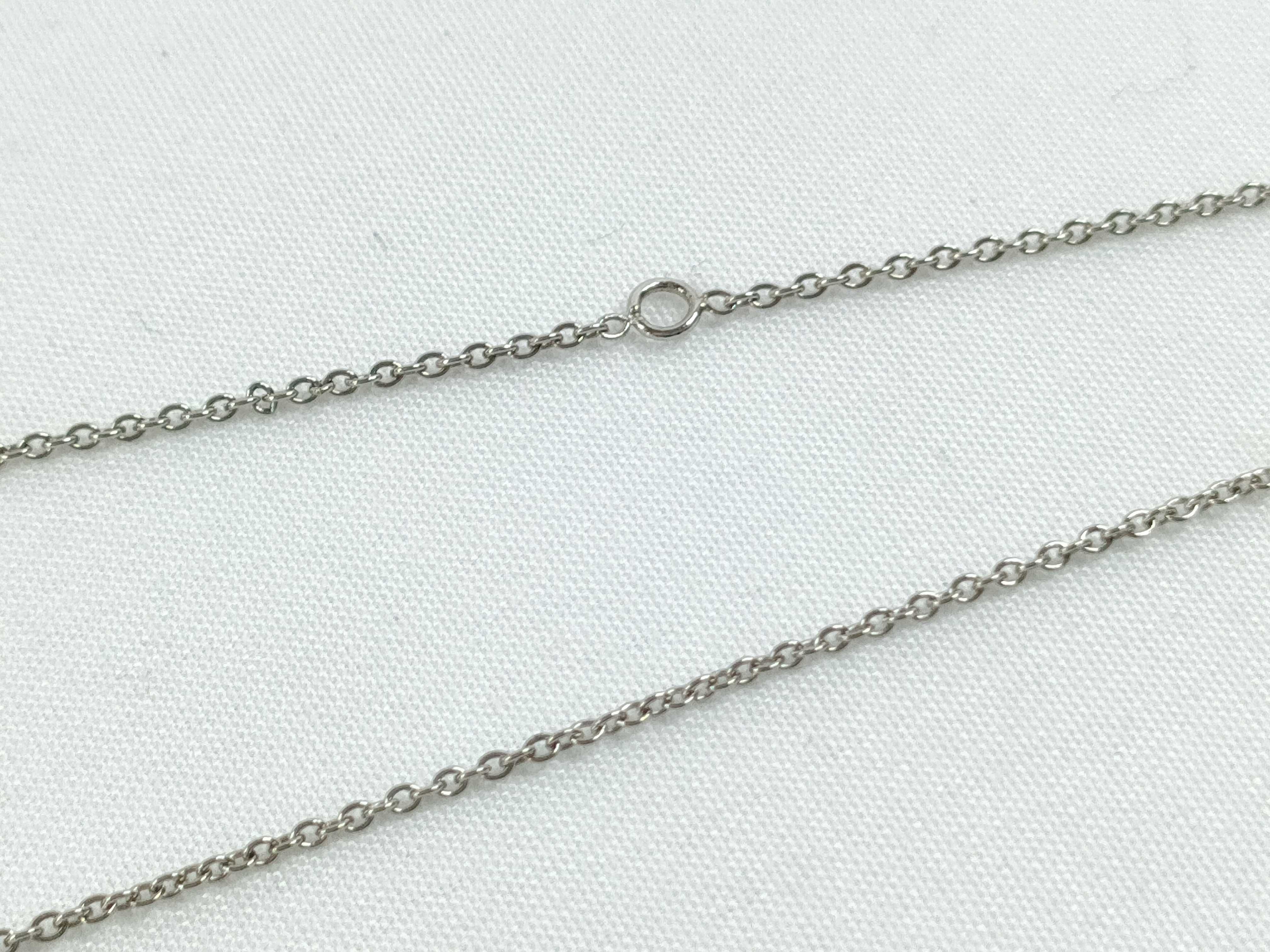 Hermes Medor Cupidon Orange Enamel and Silver Tone Pendant Necklace