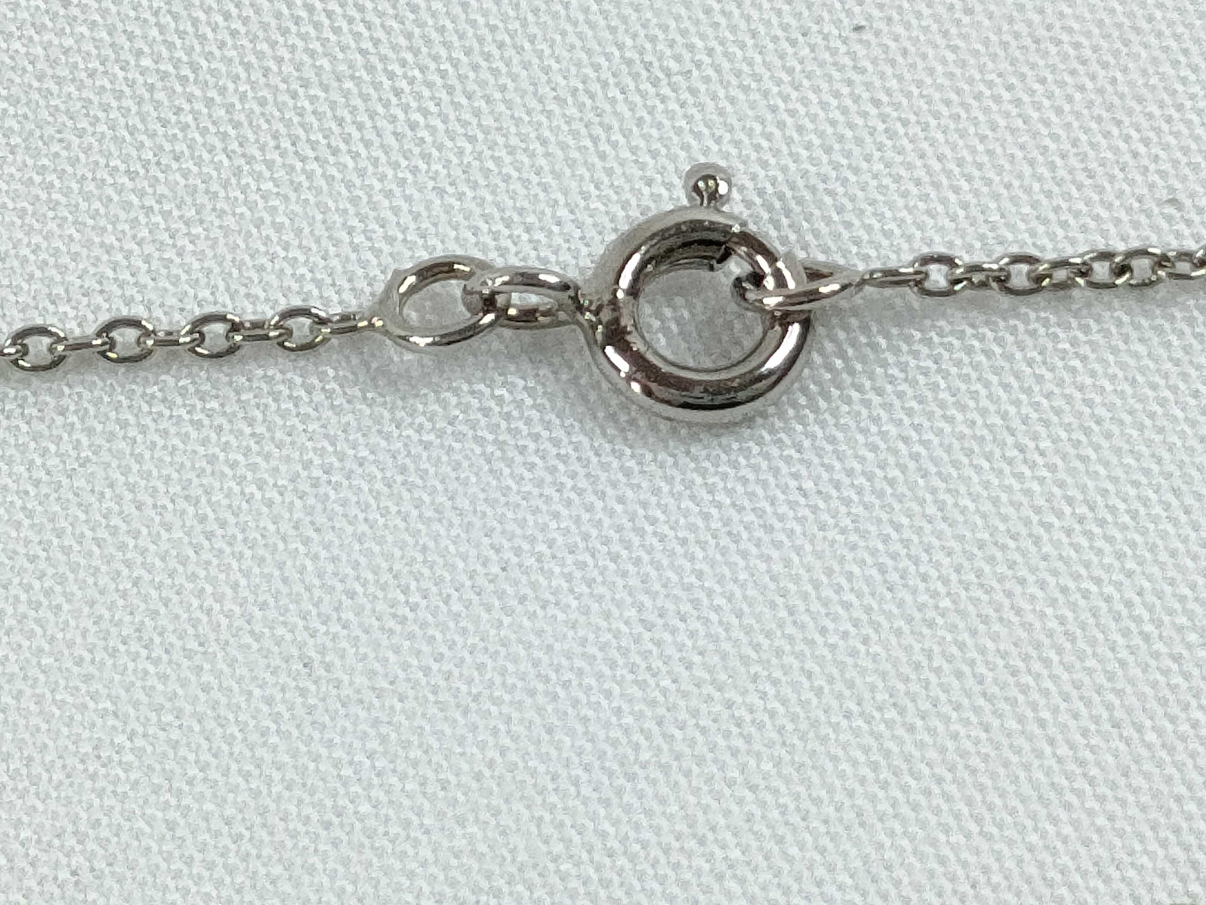 Hermes Medor Cupidon Orange Enamel and Silver Tone Pendant Necklace