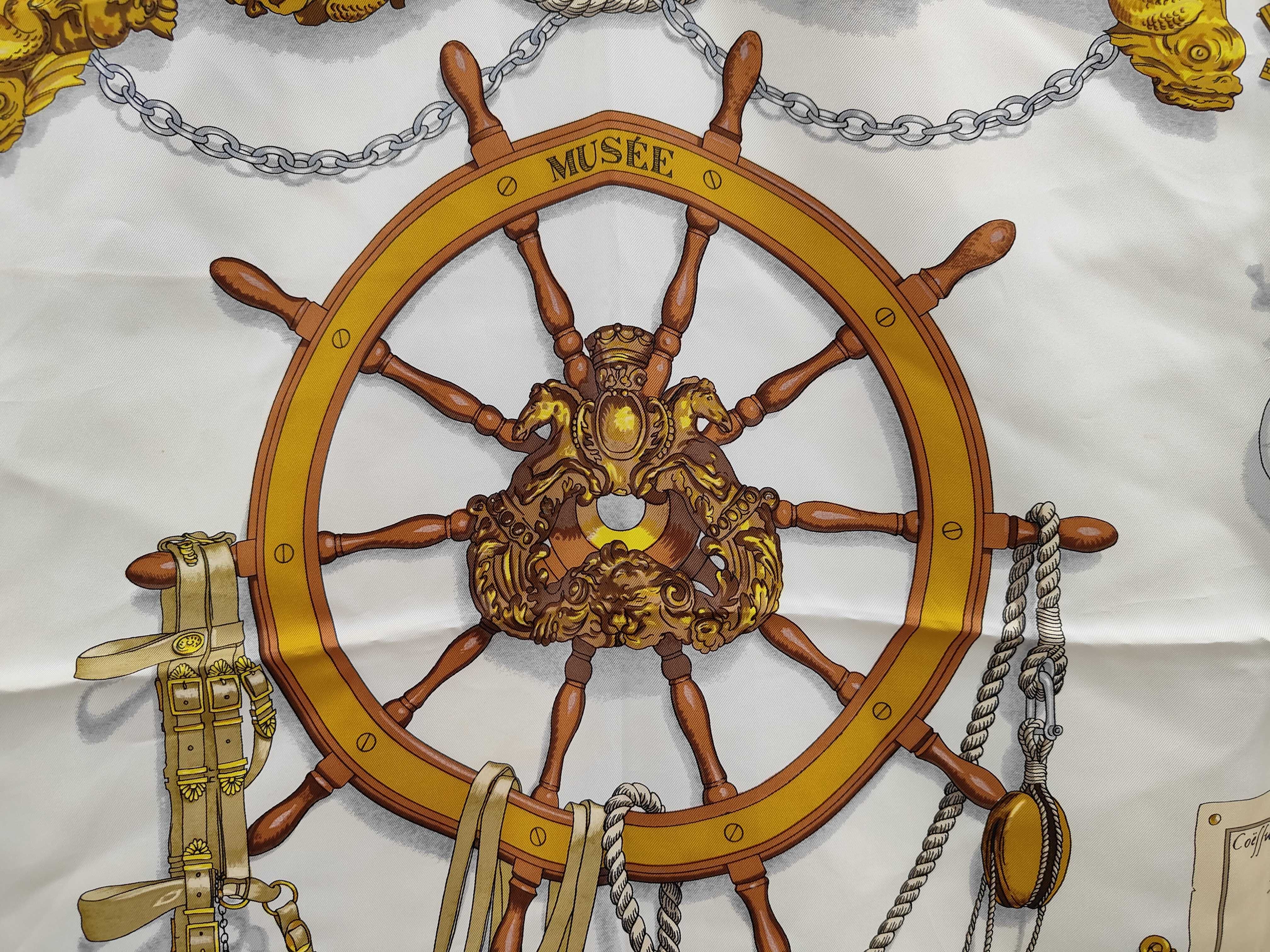Hermes Musee Silk Scarf by Philippe Ledoux