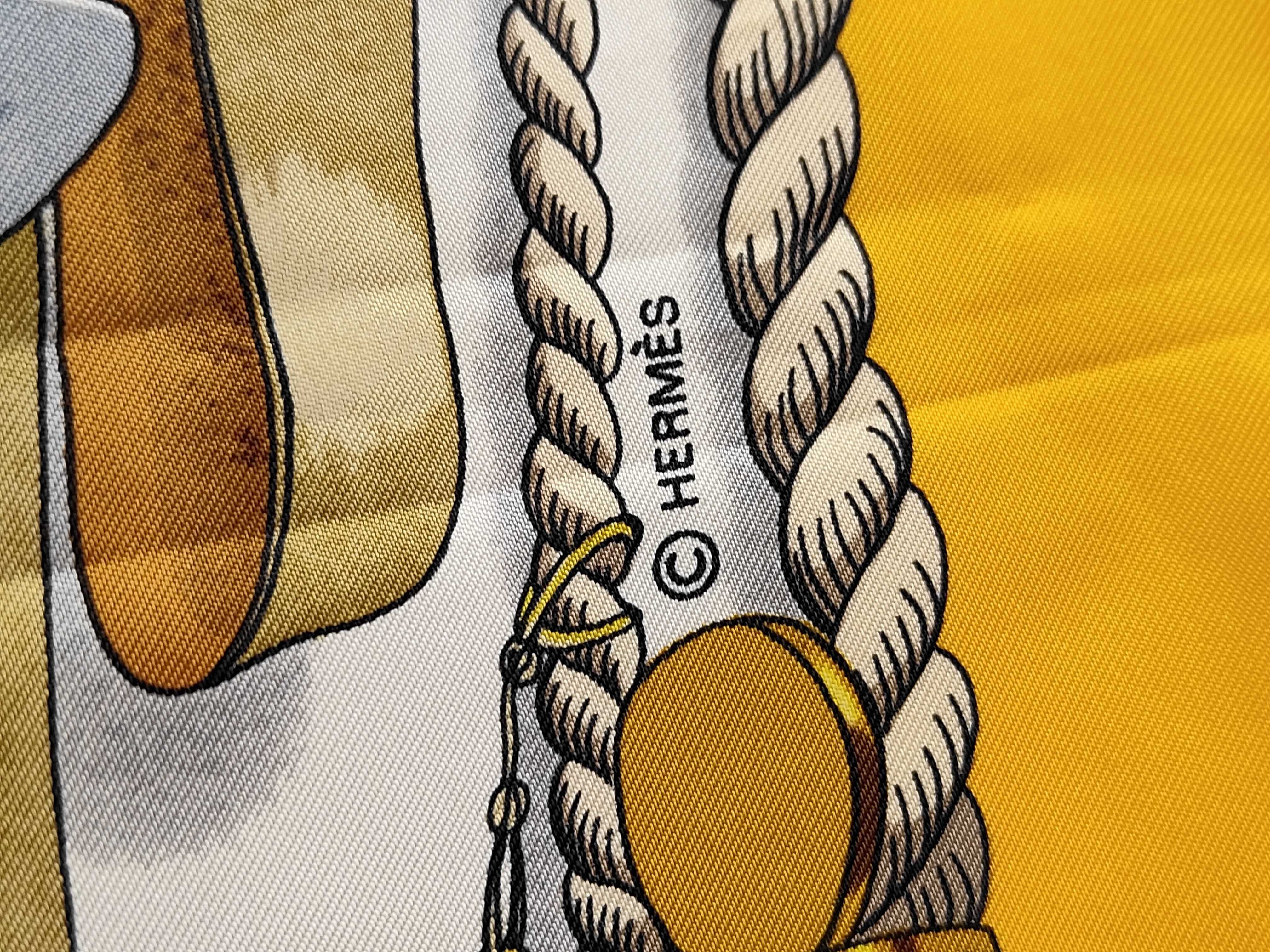 Hermes Musee Silk Scarf by Philippe Ledoux