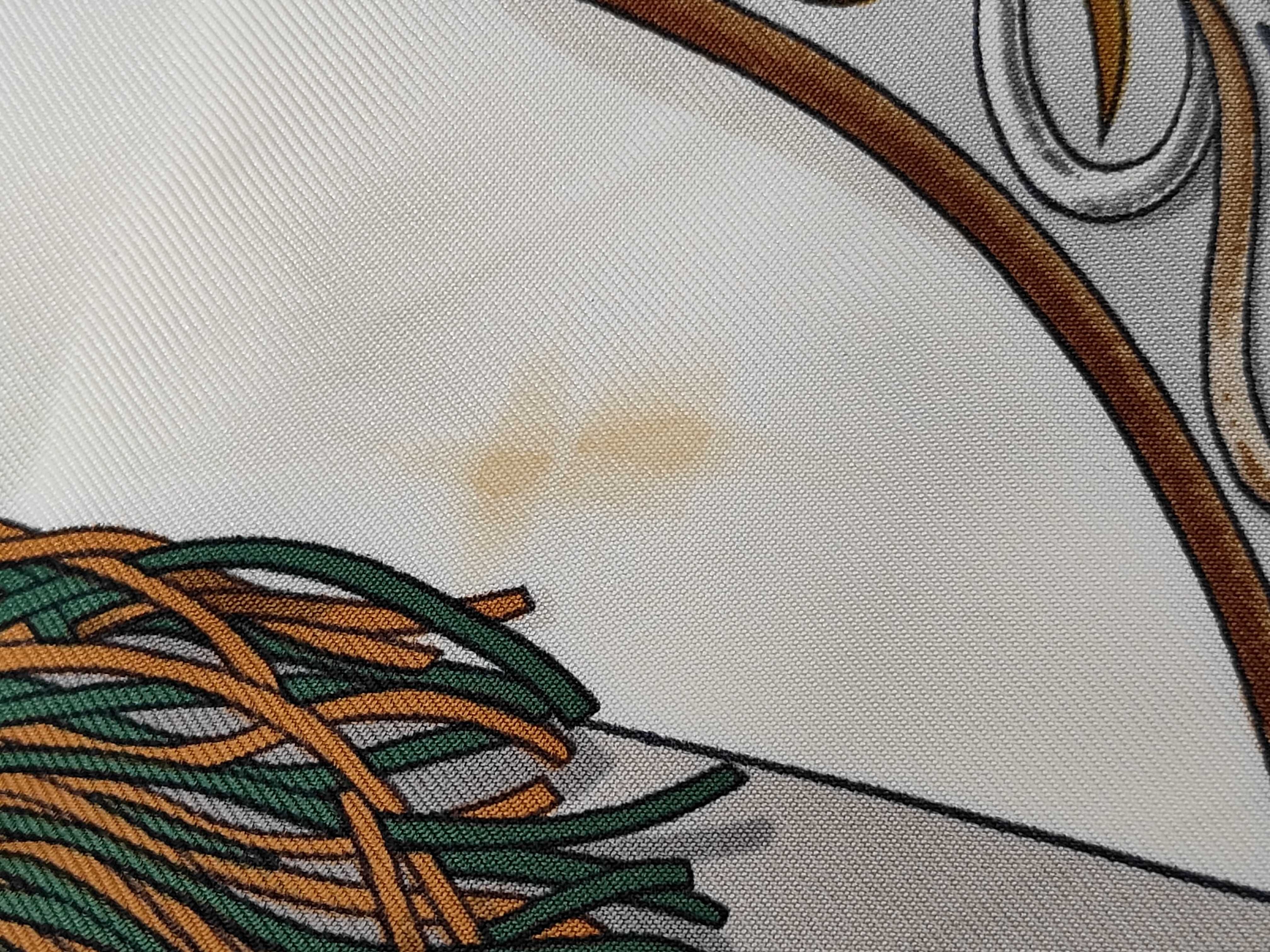 Hermes Festival Pattern Silk Scarf