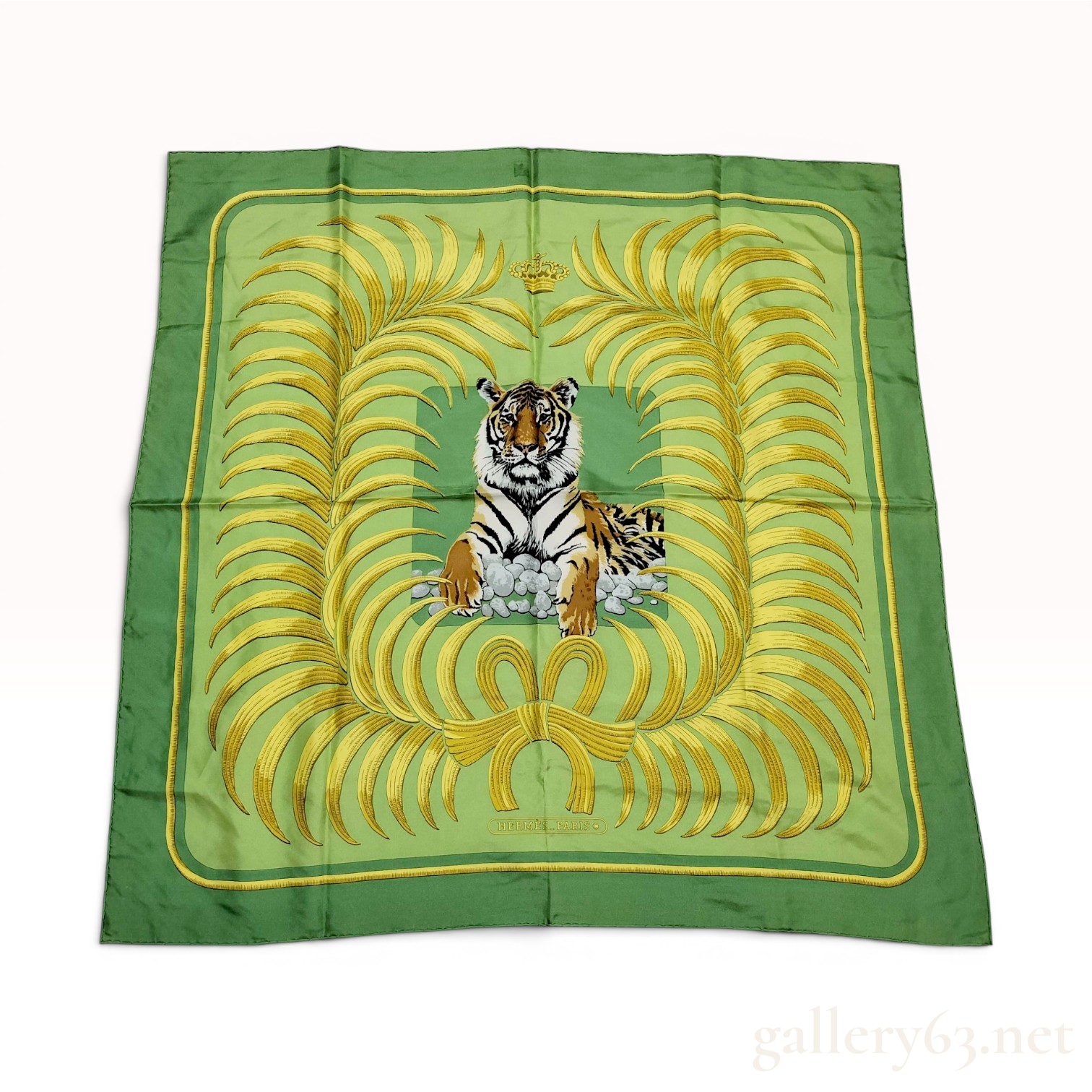 Hermes Tigre Royal Silk Scarf